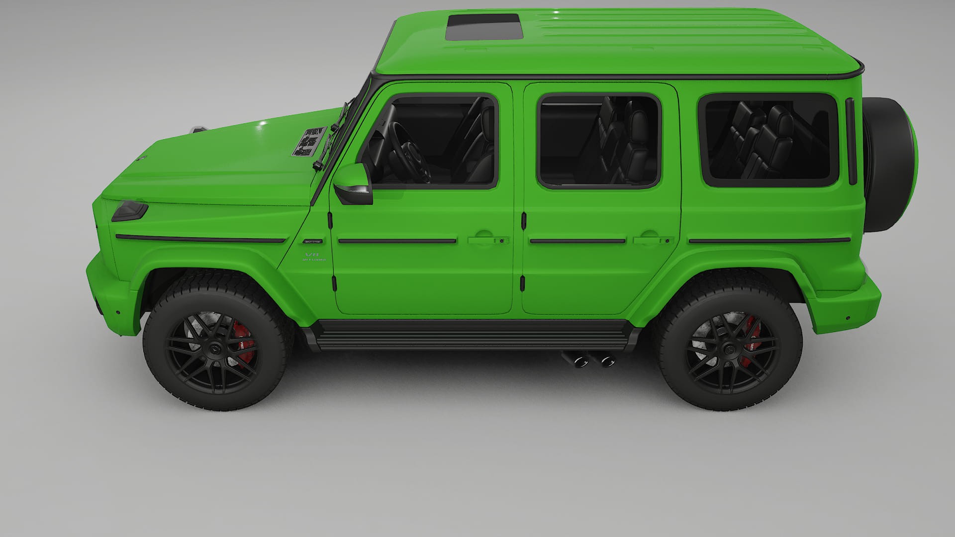 Mercedes G63 AMG W463A PPF Fólie | VENOM TPU PPF - kompletní pre-cut kit