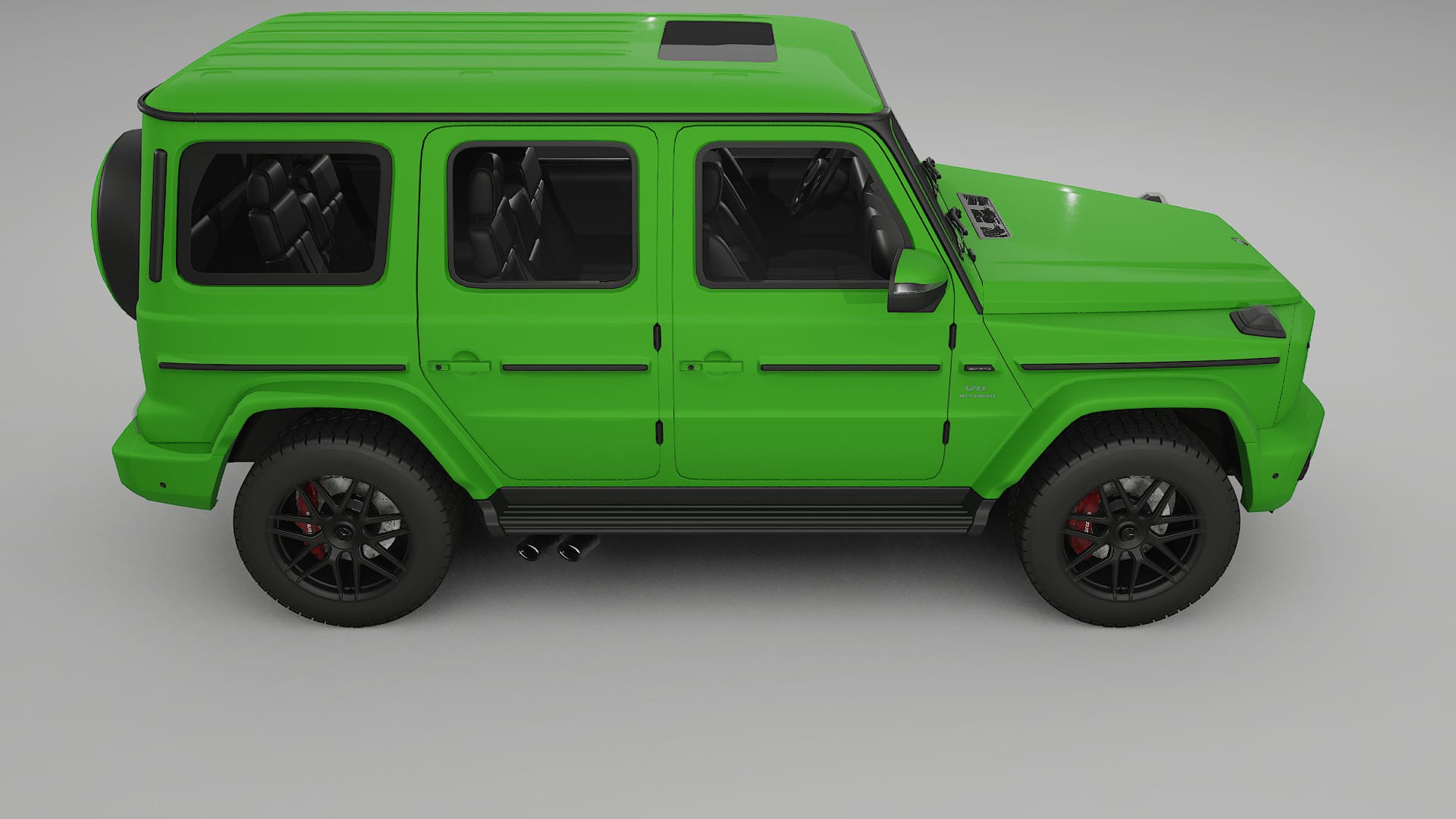 Mercedes G63 AMG W463A PPF Fólie | VENOM TPU PPF - kompletní pre-cut kit