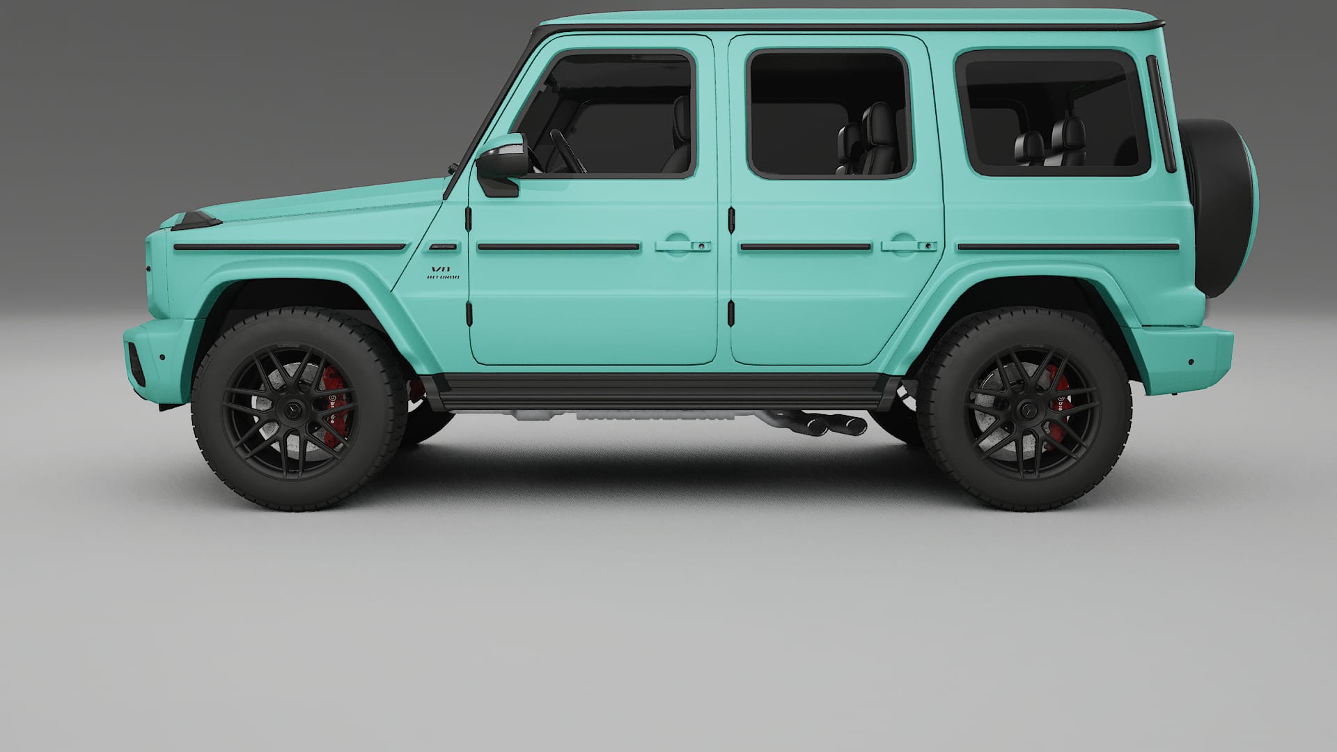 Mercedes G63 AMG W463A PPF Fólie | FROST TPU PPF - kompletní pre-cut kit