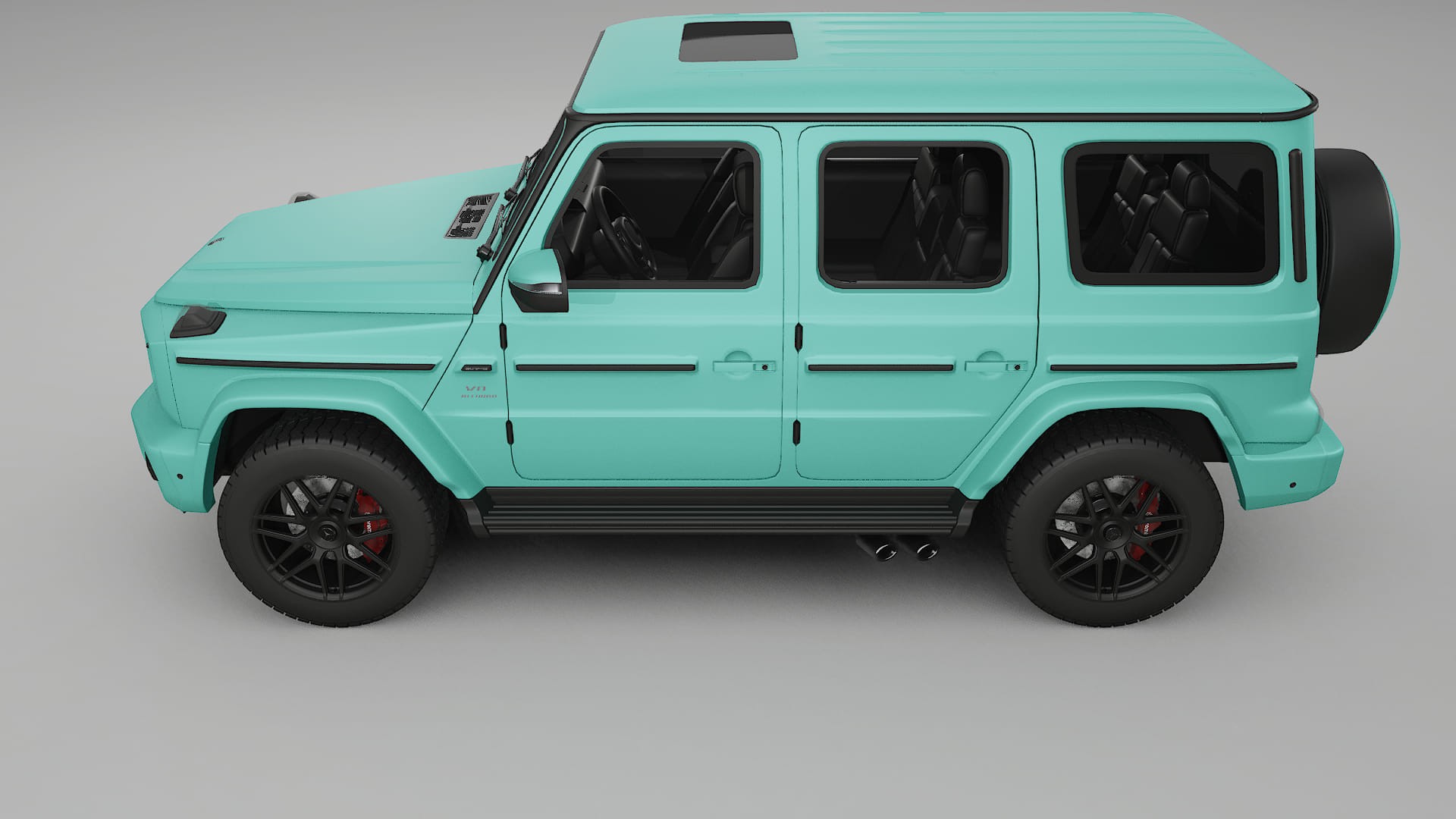 Mercedes G63 AMG W463A PPF Fólie | FROST TPU PPF - kompletní pre-cut kit
