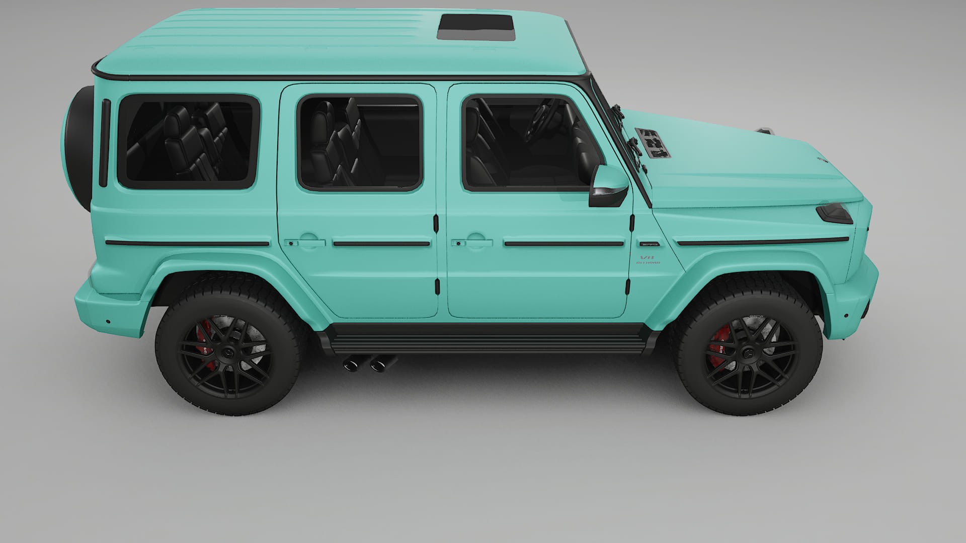 Mercedes G63 AMG W463A PPF Fólie | FROST TPU PPF - kompletní pre-cut kit