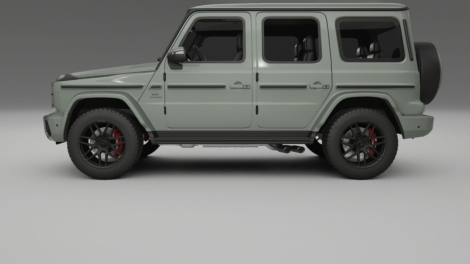 Mercedes G63 AMG W463A PPF Fólie | SLATE TPU PPF - kompletní pre-cut kit