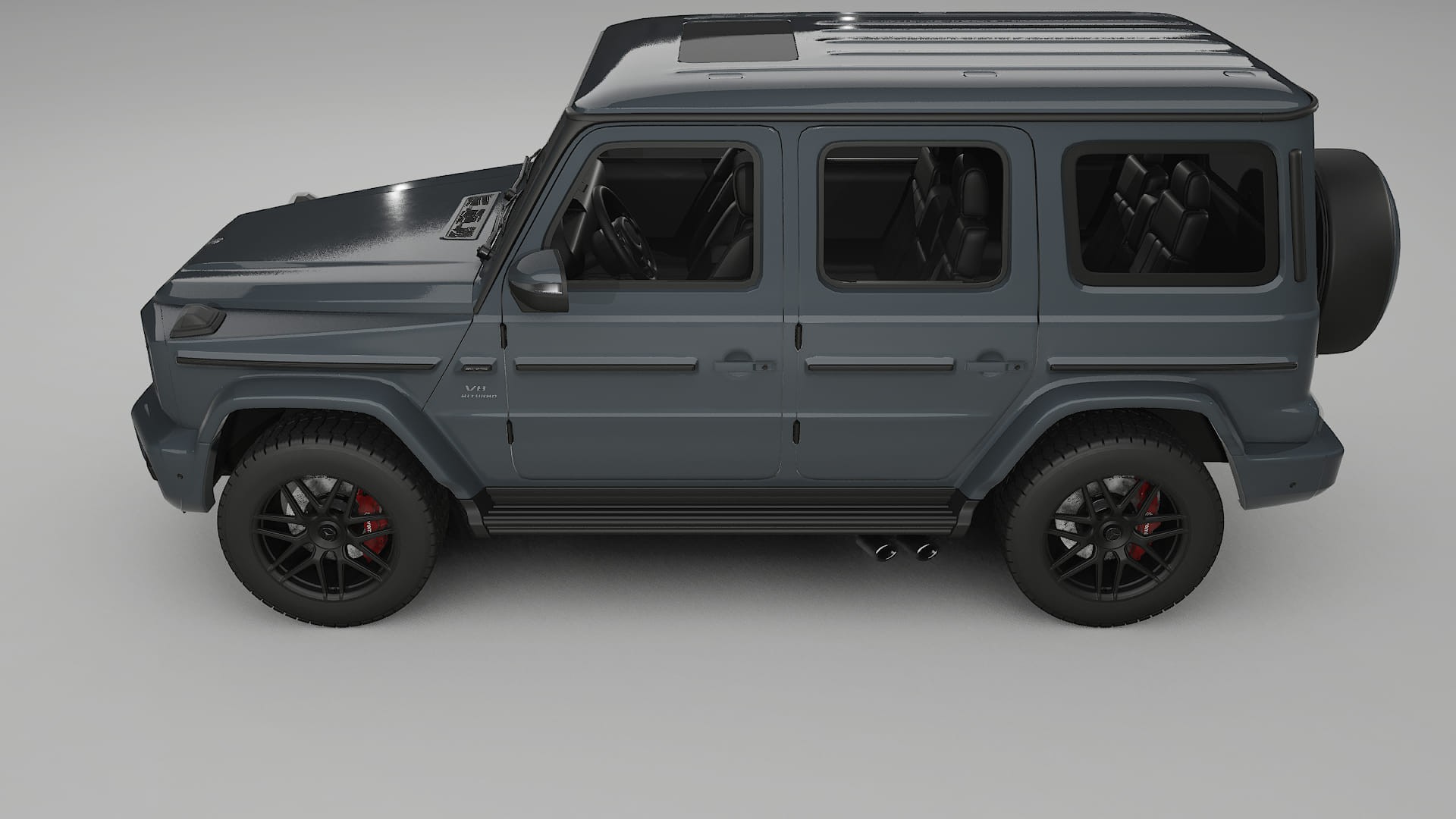Mercedes G63 AMG W463A PPF Fólie | GRANITE TPU PPF - kompletní pre-cut kit