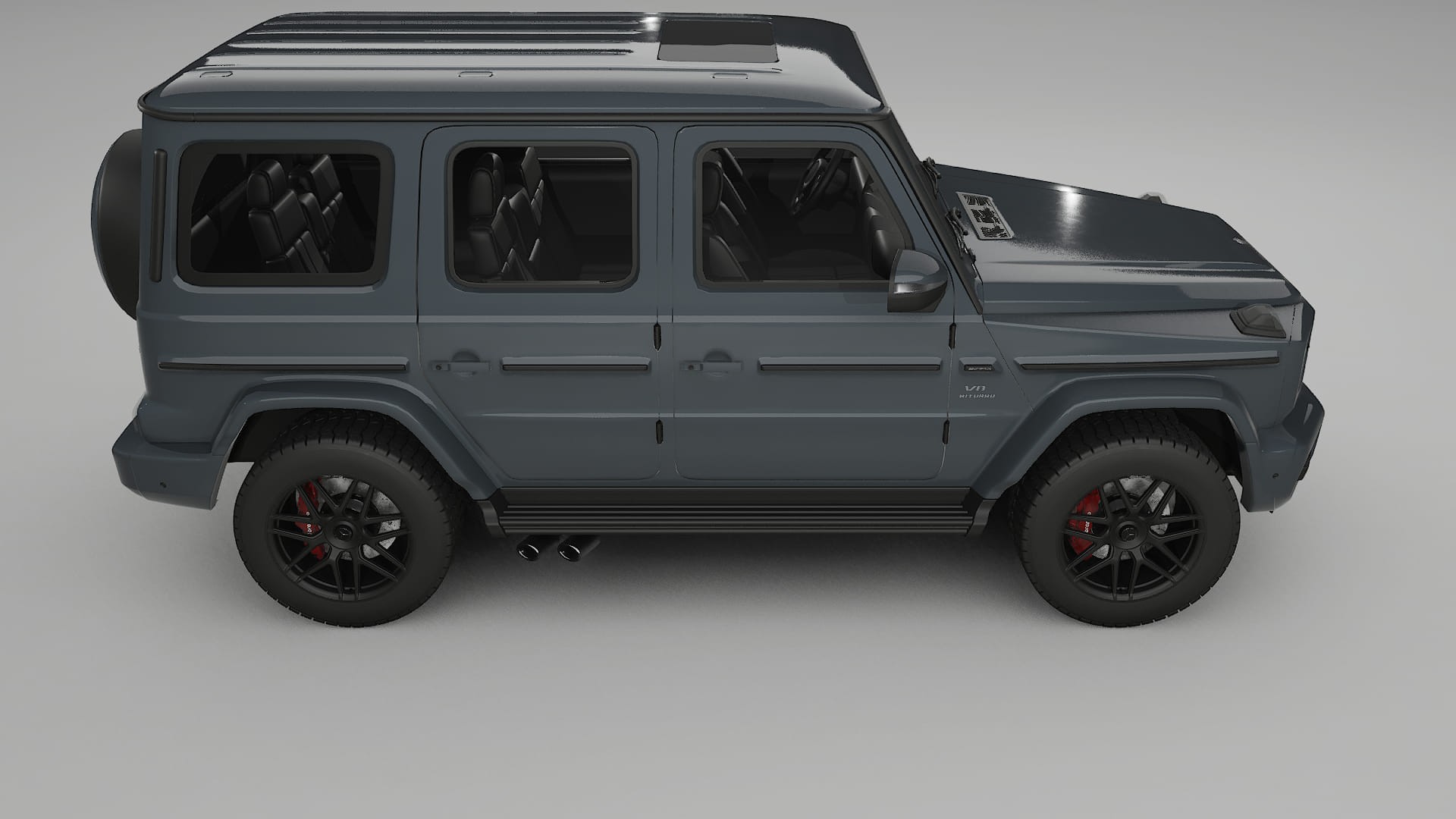 Mercedes G63 AMG W463A PPF Fólie | GRANITE TPU PPF - kompletní pre-cut kit