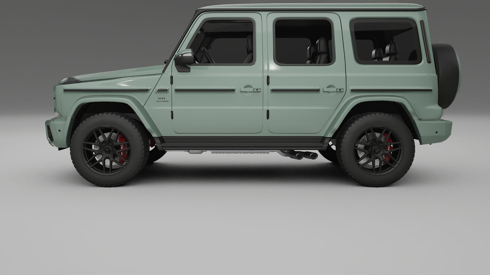 Mercedes G63 AMG W463A PPF Fólie | CINDER TPU PPF - kompletní pre-cut kit