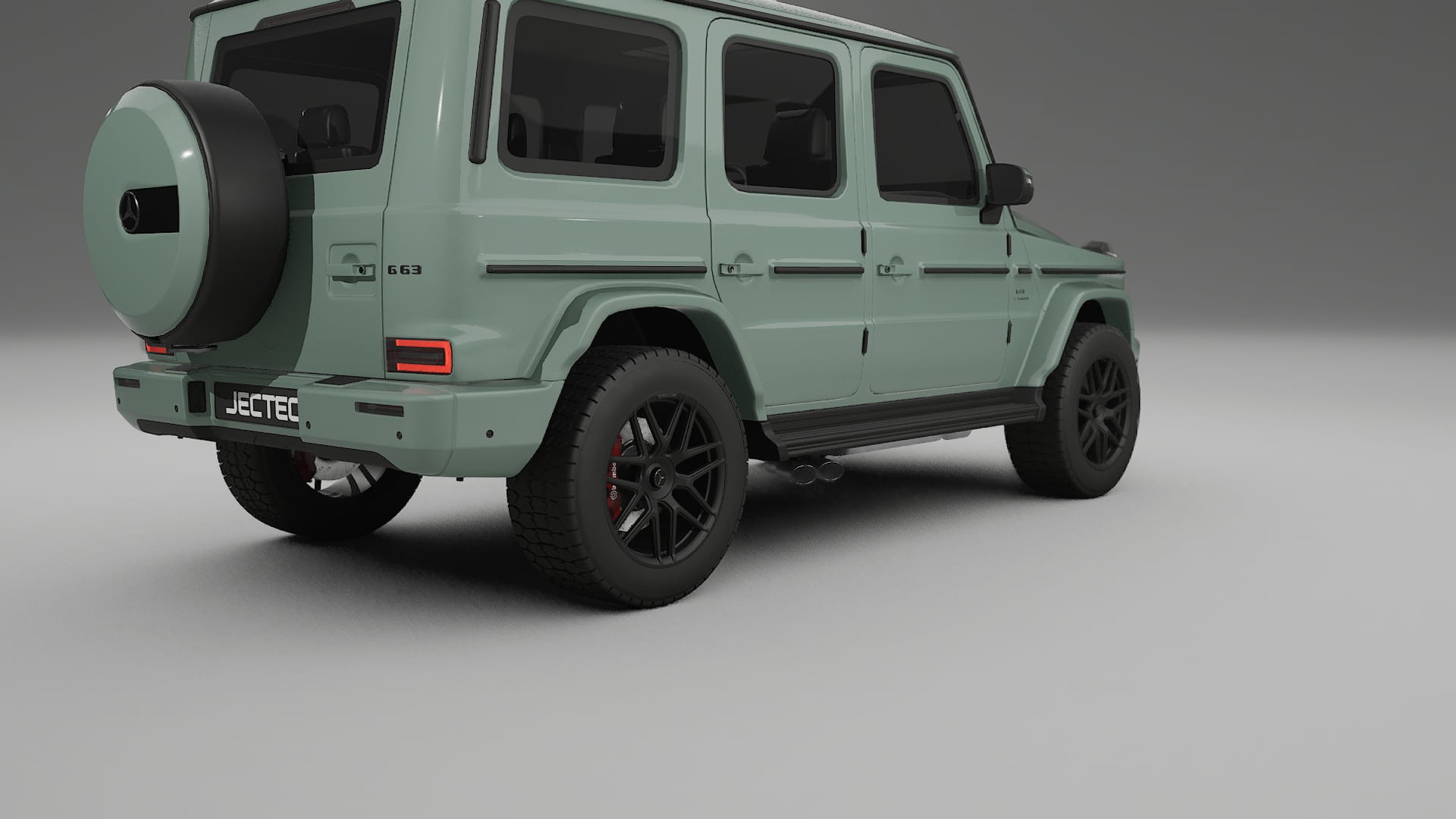 Mercedes G63 AMG W463A PPF Fólie | CINDER TPU PPF - kompletní pre-cut kit