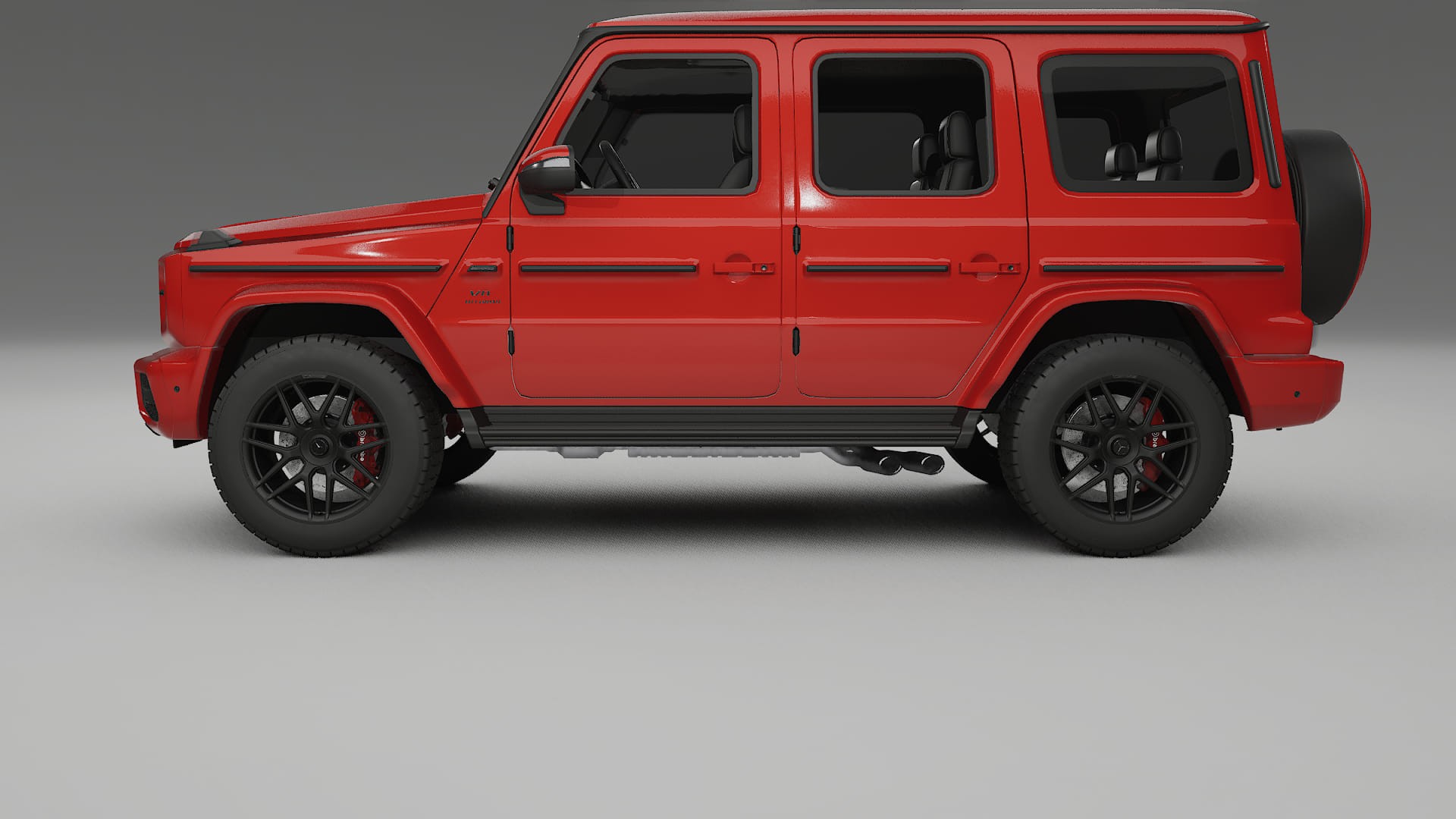 Mercedes G63 AMG W463A PPF Fólie | BLAZE TPU PPF - kompletní pre-cut kit