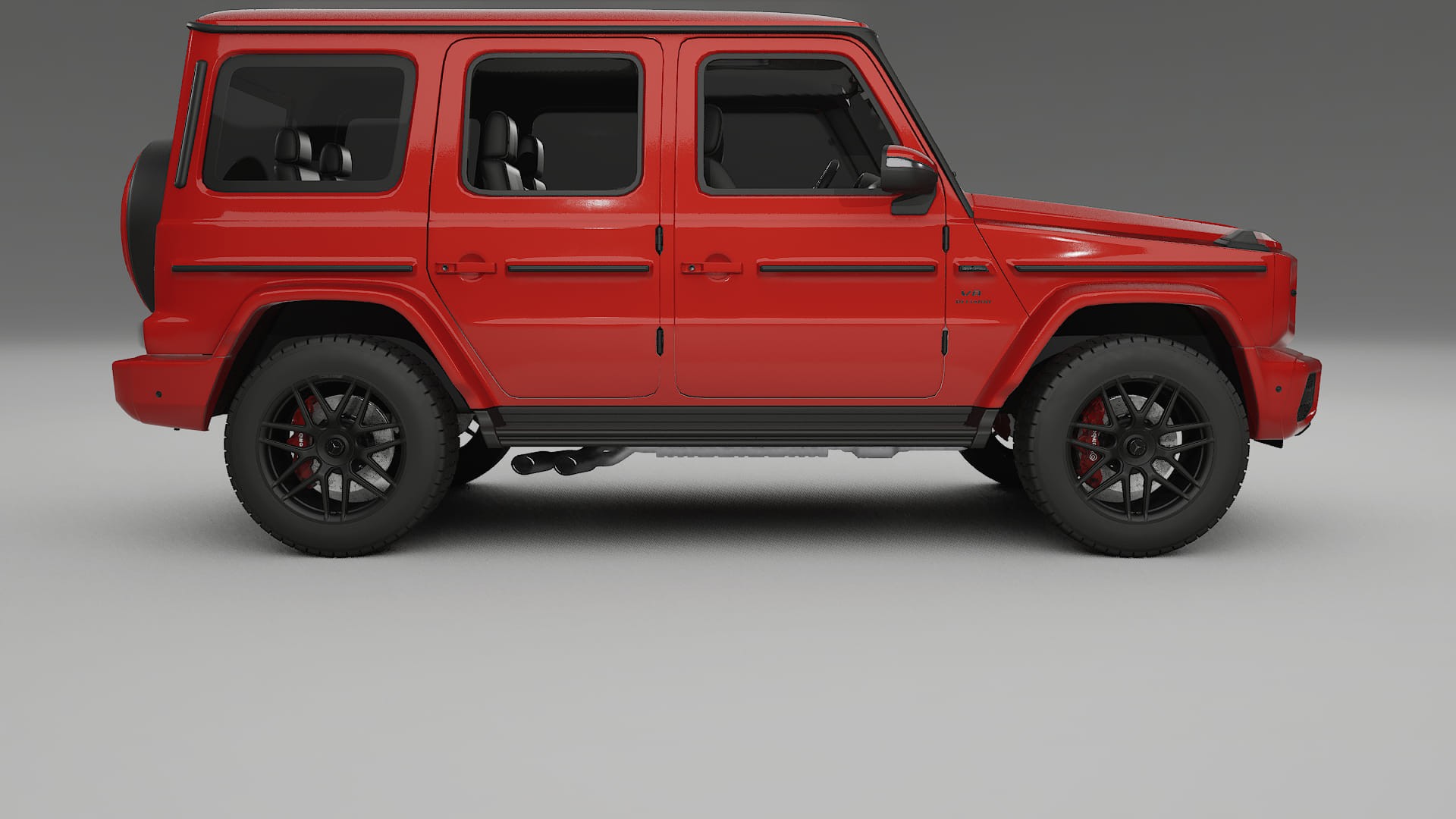Mercedes G63 AMG W463A PPF Fólie | BLAZE TPU PPF - kompletní pre-cut kit