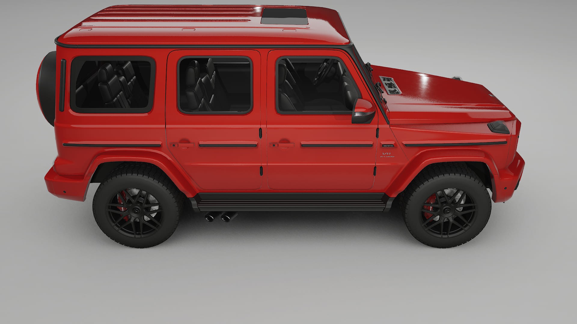 Mercedes G63 AMG W463A PPF Fólie | BLAZE TPU PPF - kompletní pre-cut kit