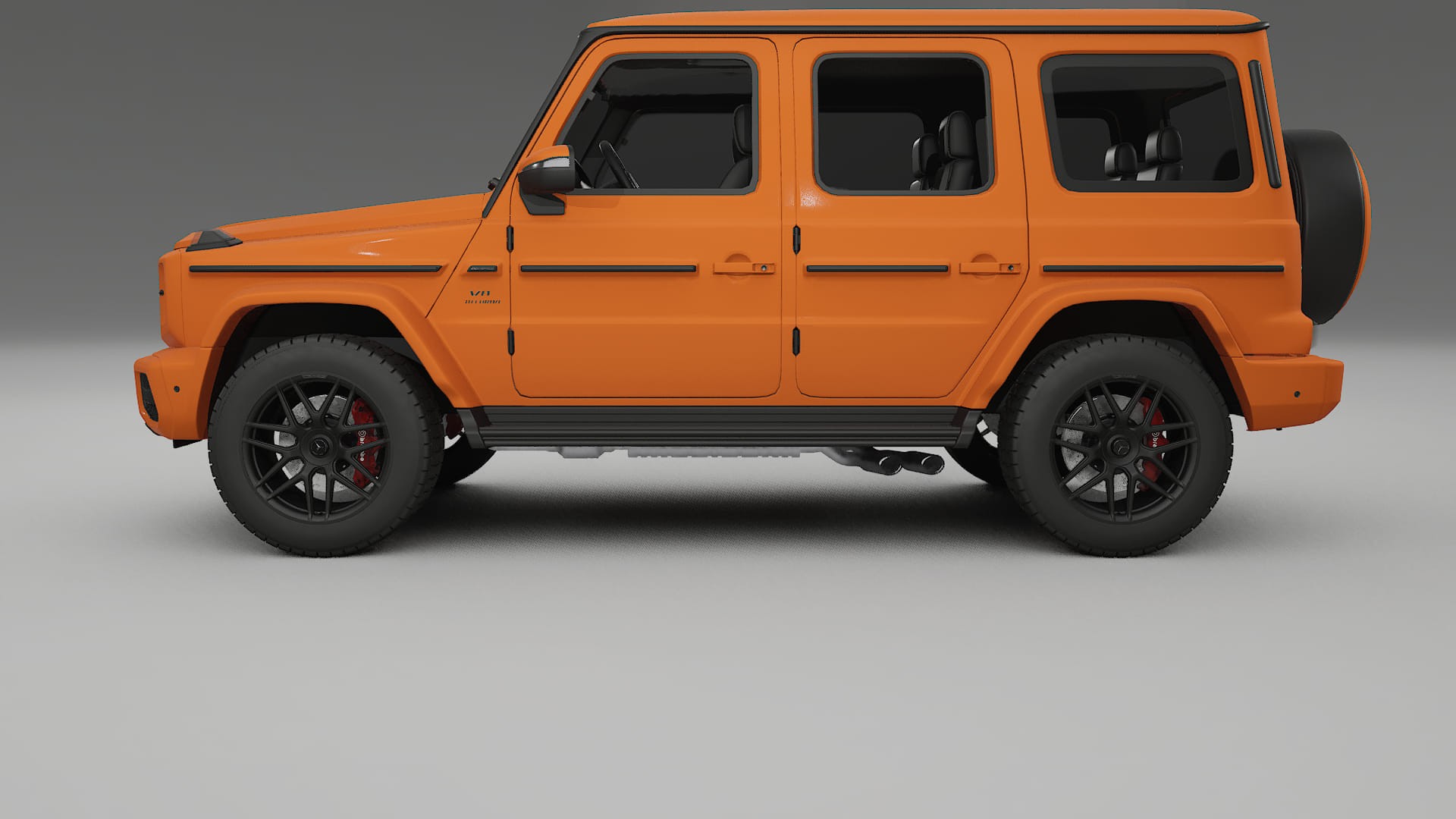 Mercedes G63 AMG W463A PPF Fólie | ROCKET TPU PPF - kompletní pre-cut kit
