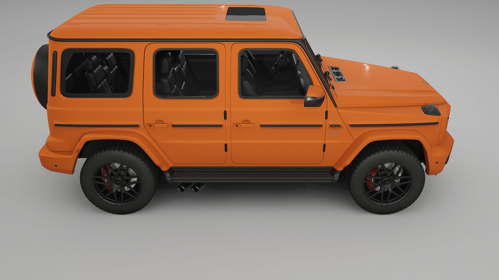 Mercedes G63 AMG W463A PPF Fólie | ROCKET TPU PPF - kompletní pre-cut kit