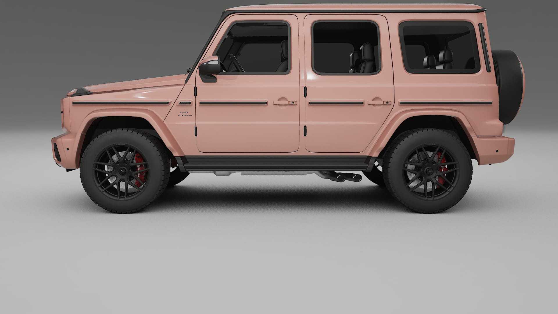 Mercedes G63 AMG W463A PPF Fólie | BLUSH TPU PPF - kompletní pre-cut kit