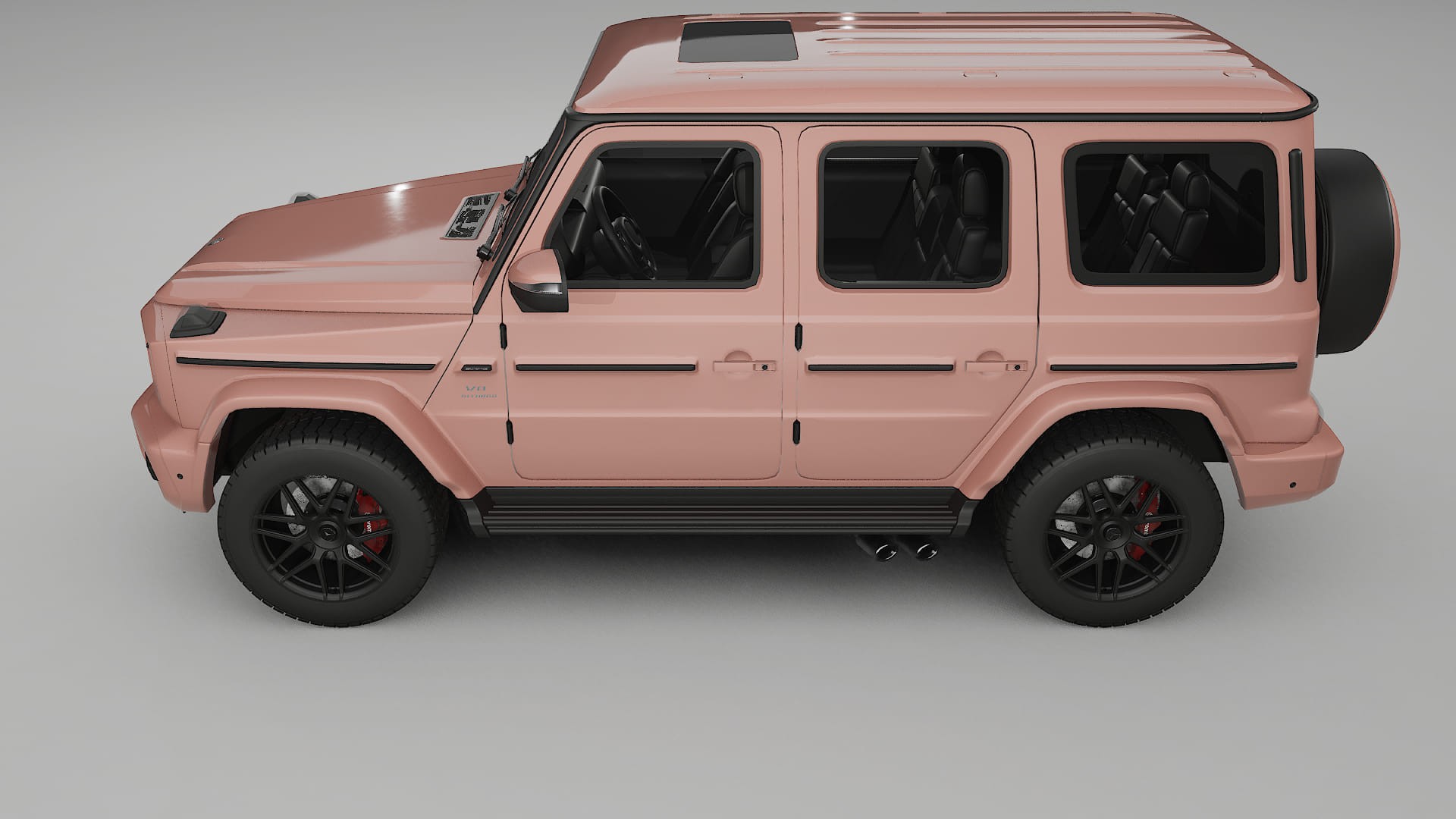Mercedes G63 AMG W463A PPF Fólie | BLUSH TPU PPF - kompletní pre-cut kit