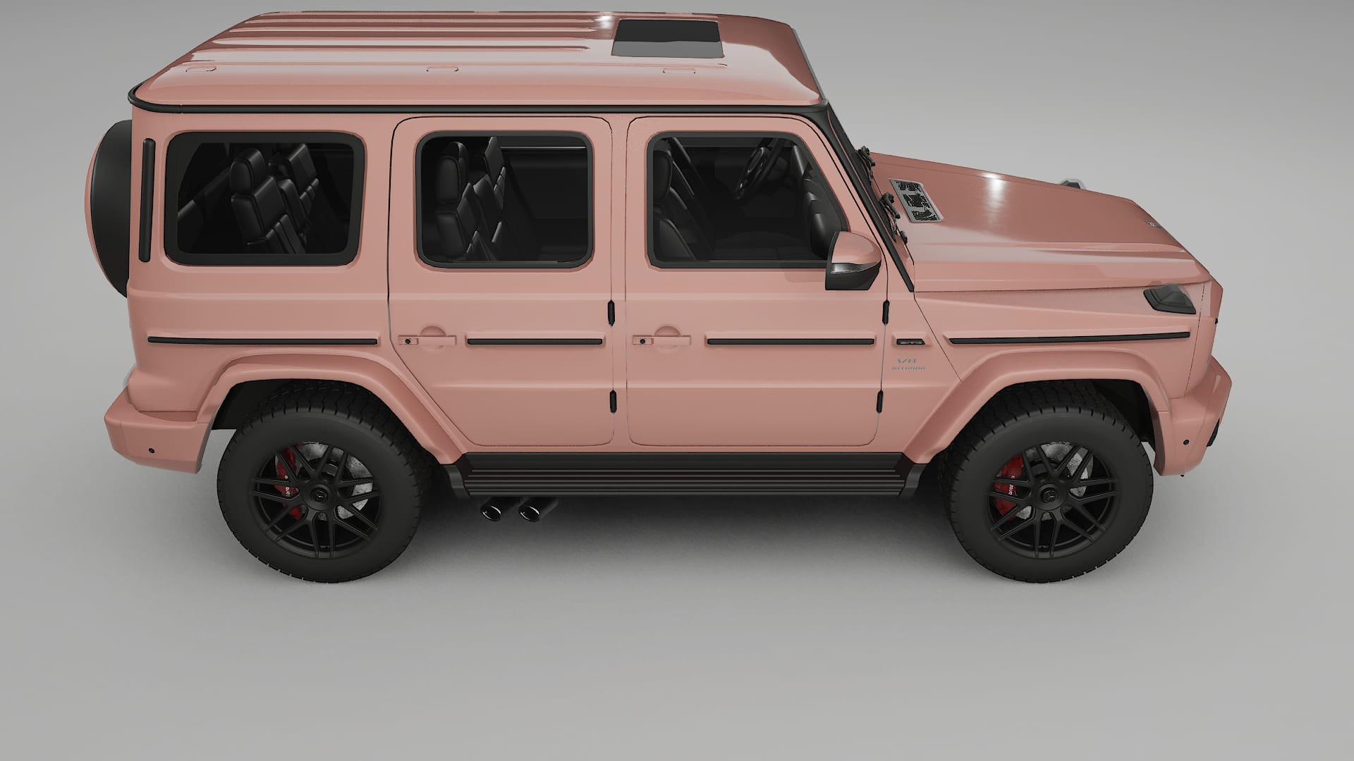 Mercedes G63 AMG W463A PPF Fólie | BLUSH TPU PPF - kompletní pre-cut kit
