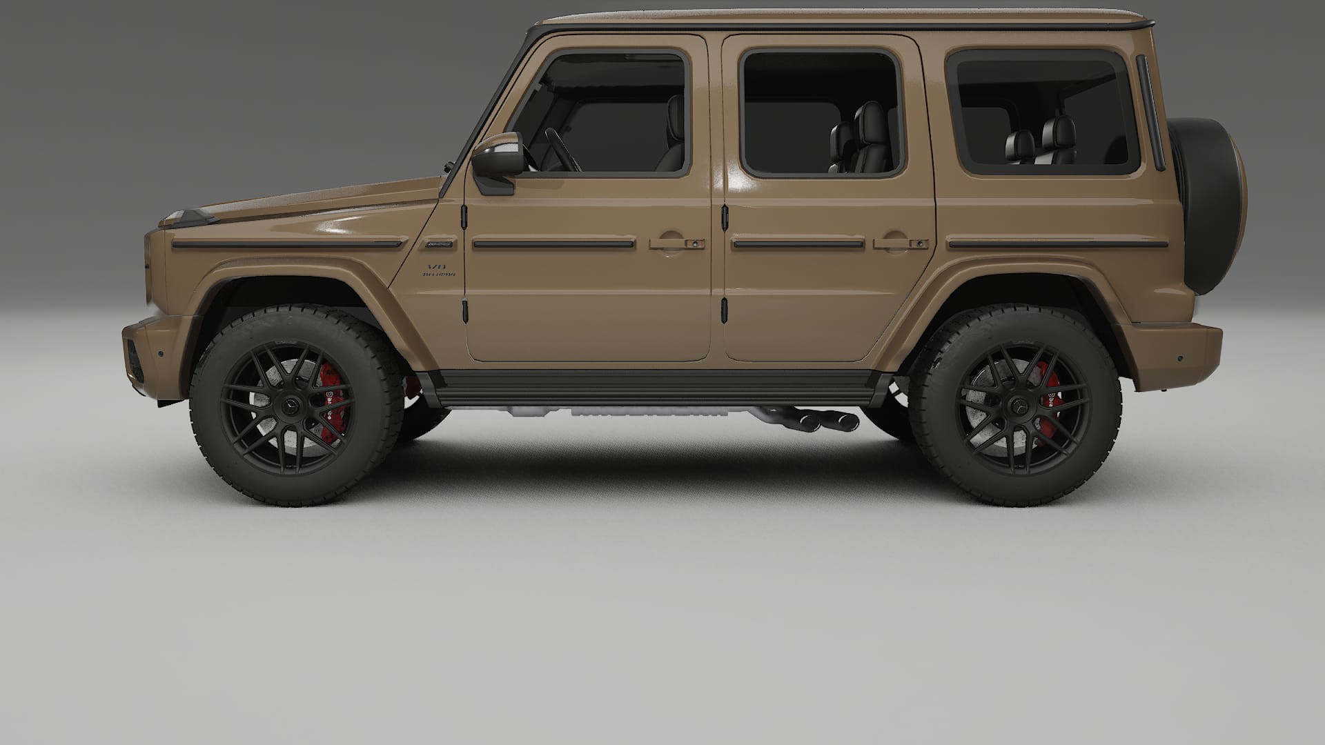Mercedes G63 AMG W463A PPF Fólie | SAHARA TPU PPF - kompletní pre-cut kit