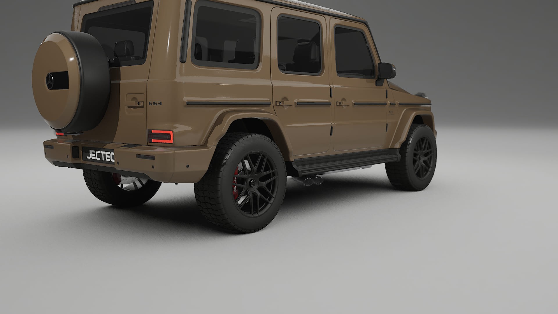 Mercedes G63 AMG W463A PPF Fólie | SAHARA TPU PPF - kompletní pre-cut kit