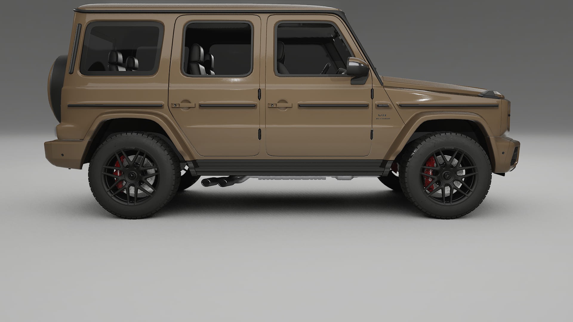 Mercedes G63 AMG W463A PPF Fólie | SAHARA TPU PPF - kompletní pre-cut kit
