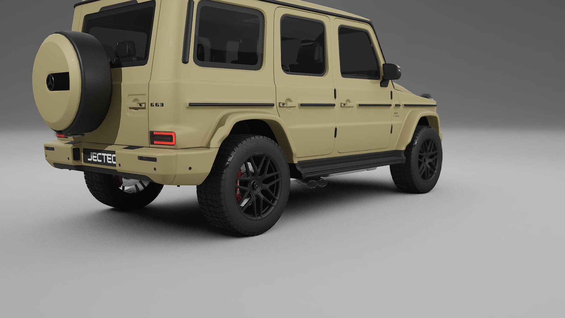 Mercedes G63 AMG W463A PPF Fólie | SAND TPU PPF - kompletní pre-cut kit