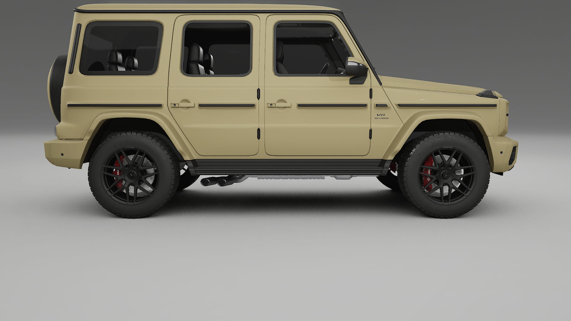 Mercedes G63 AMG W463A PPF Fólie | SAND TPU PPF - kompletní pre-cut kit