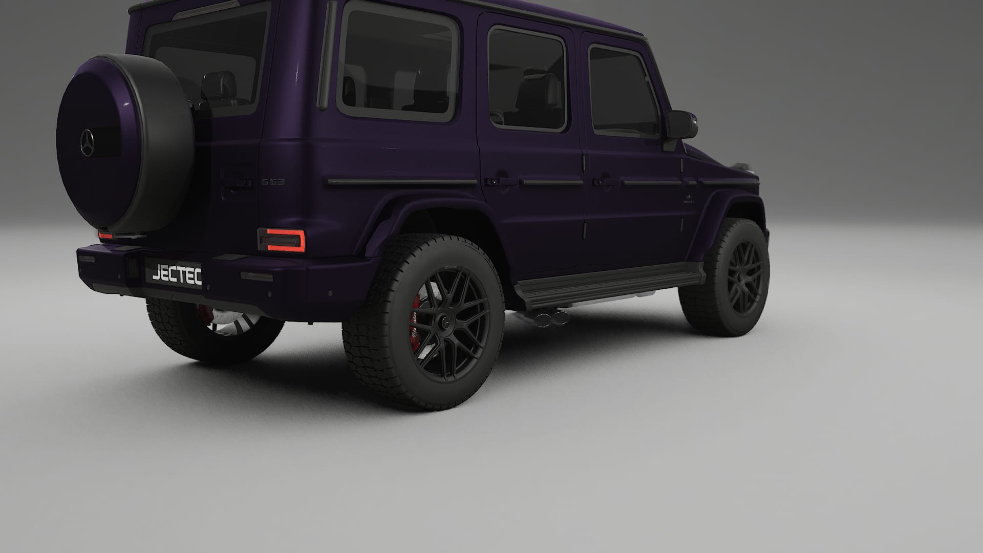 Mercedes G63 AMG W463A PPF Fólie | VIOLET TPU PPF - kompletní pre-cut kit