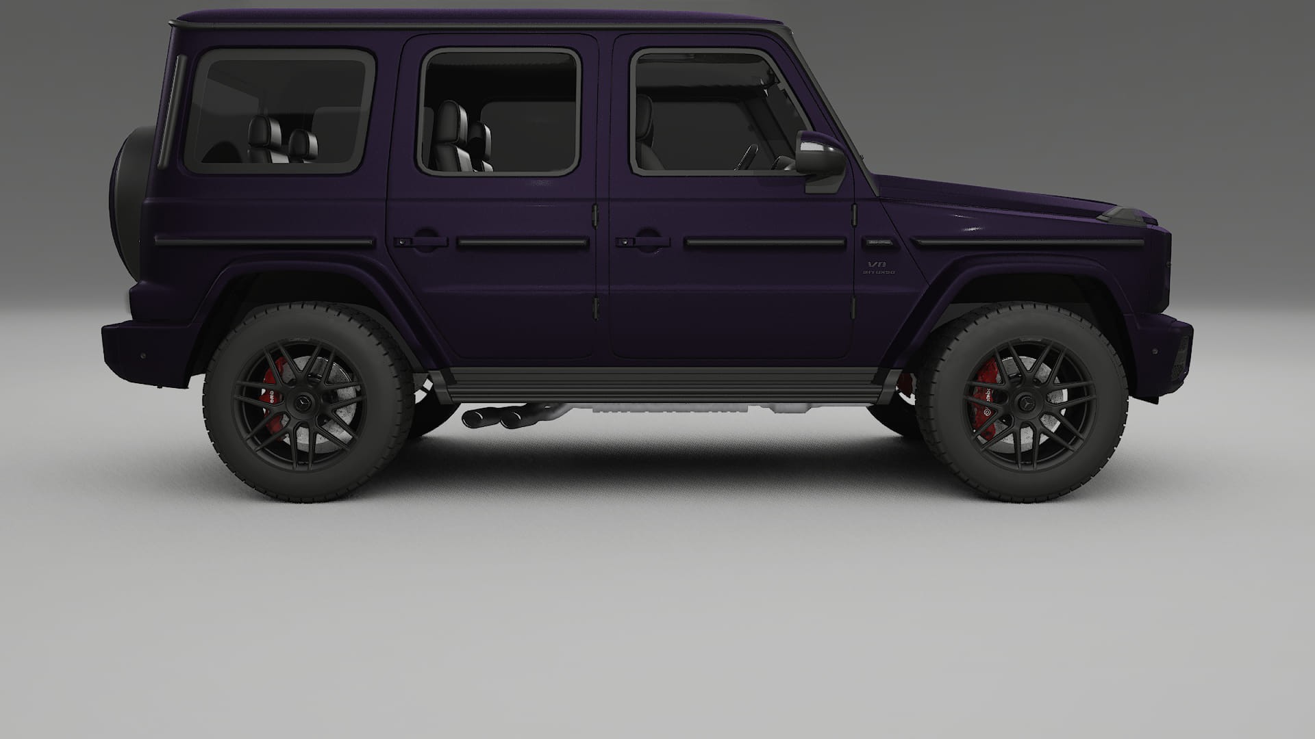 Mercedes G63 AMG W463A PPF Fólie | VIOLET TPU PPF - kompletní pre-cut kit