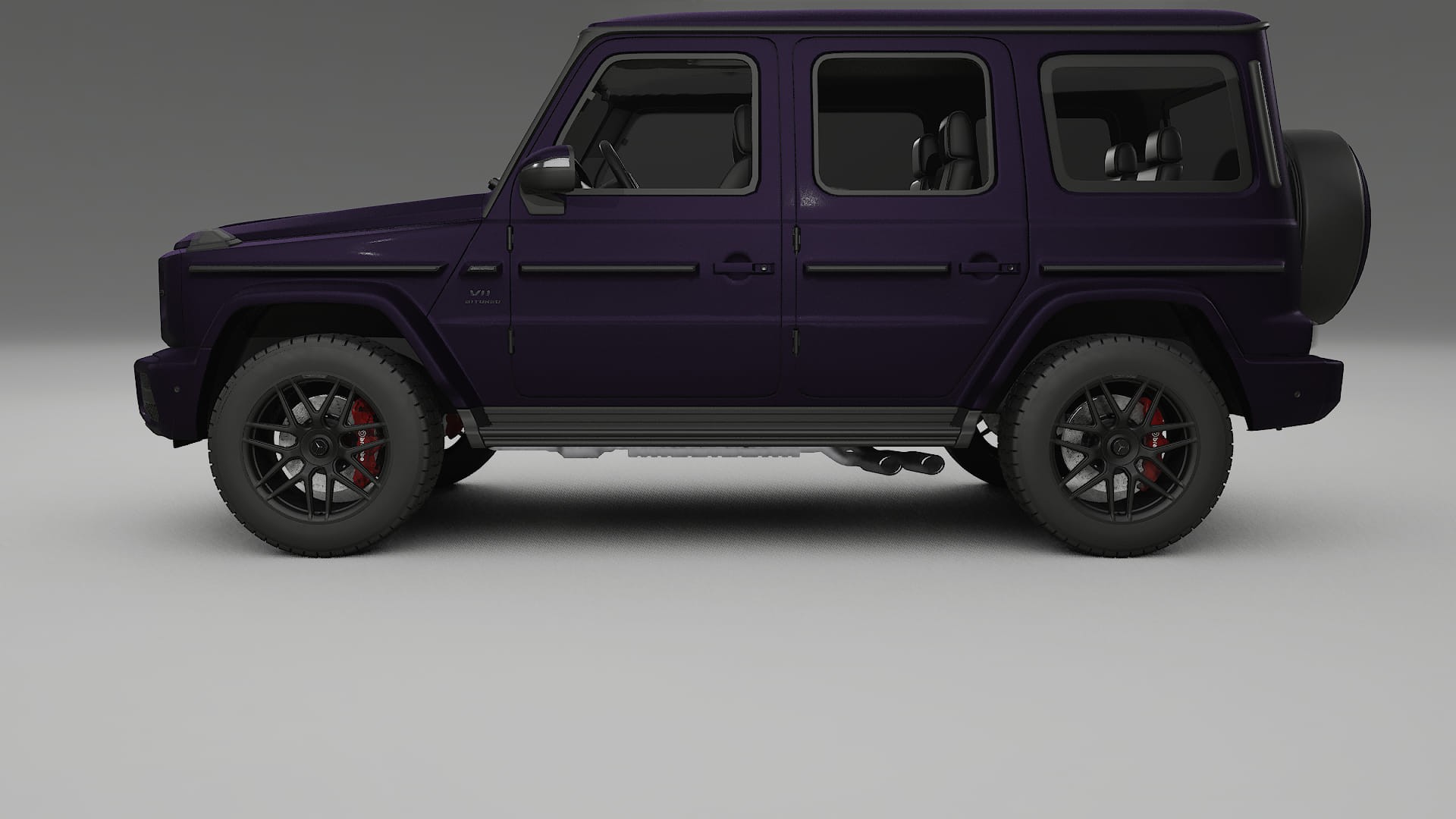 Mercedes G63 AMG W463A PPF Fólie | VIOLET TPU PPF - kompletní pre-cut kit