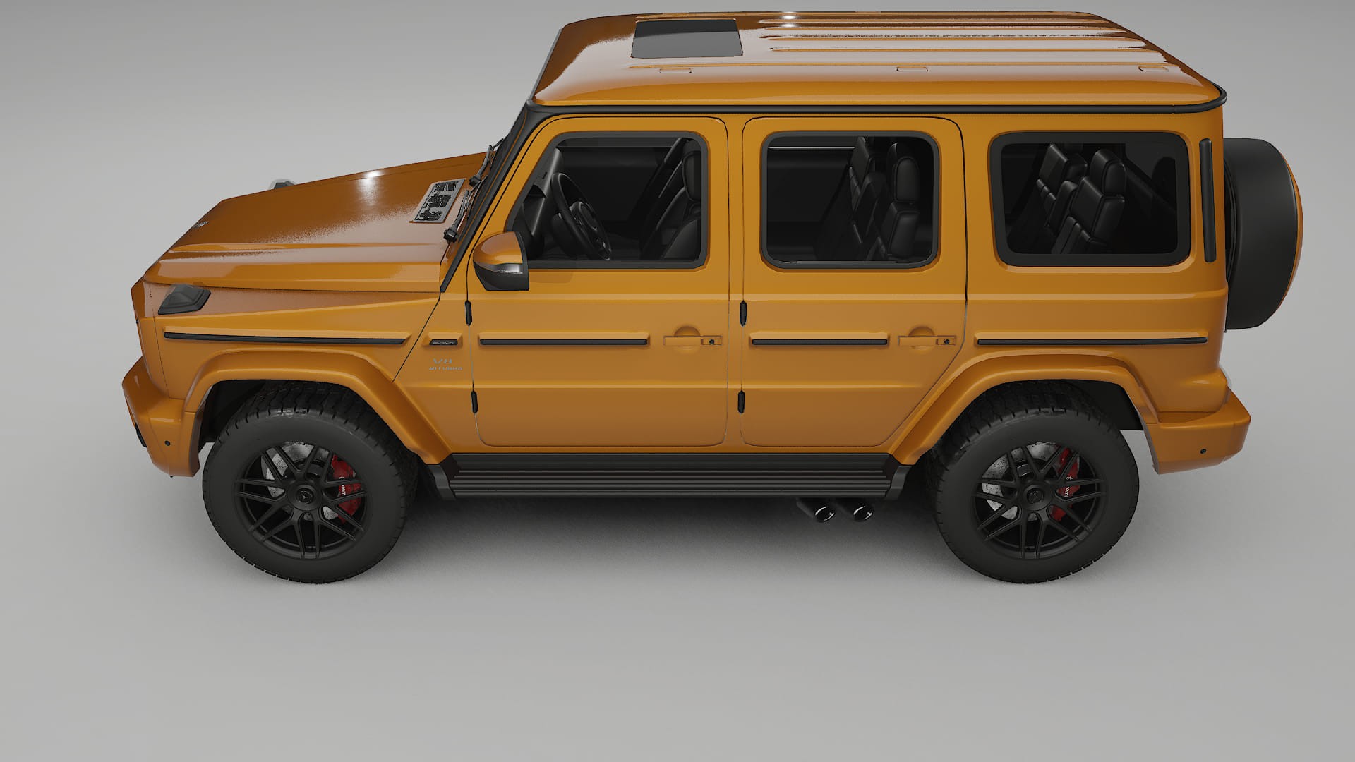 Mercedes G63 AMG W463A PPF Fólie | DAISY TPU PPF - kompletní pre-cut kit