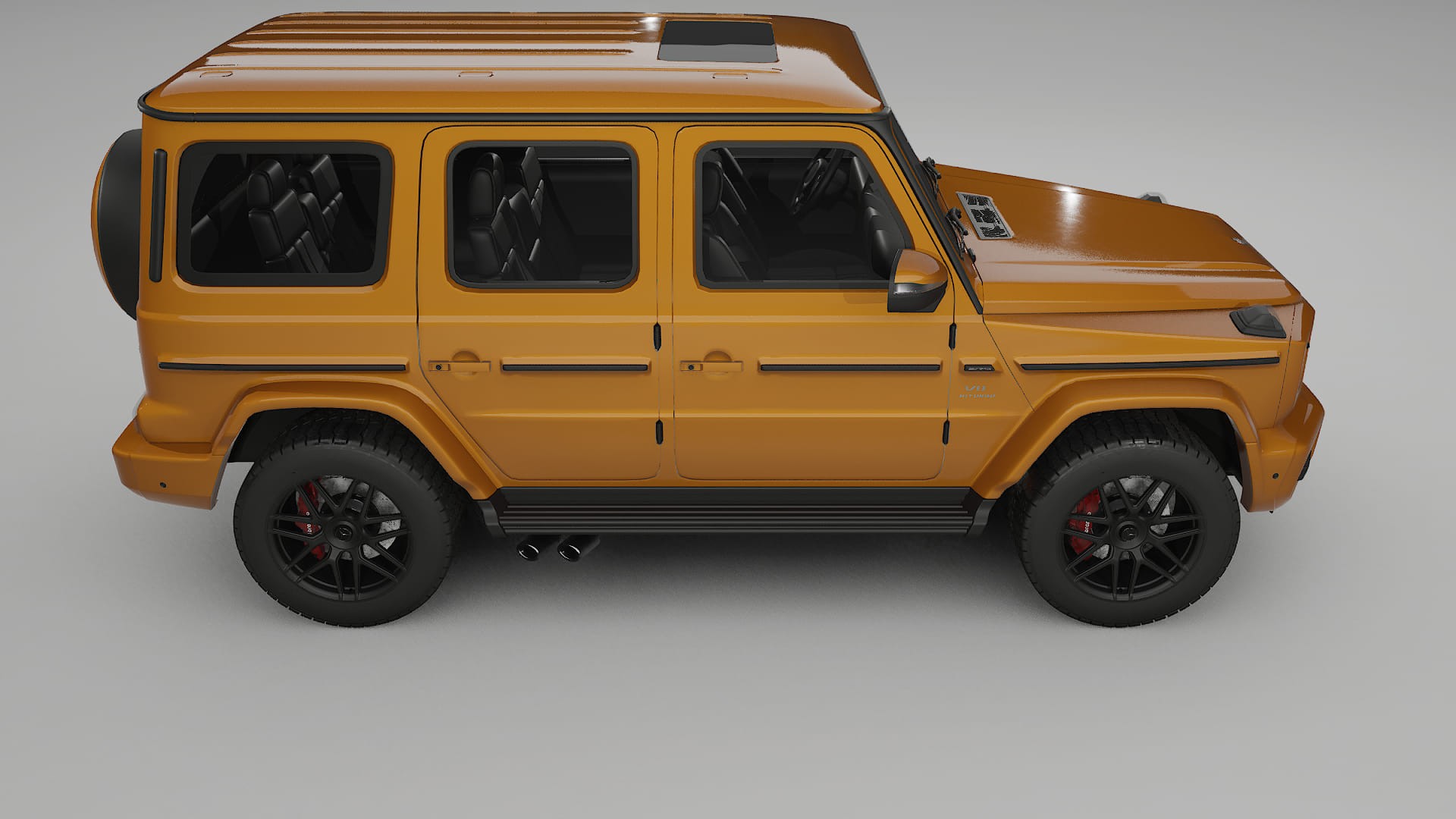 Mercedes G63 AMG W463A PPF Fólie | DAISY TPU PPF - kompletní pre-cut kit