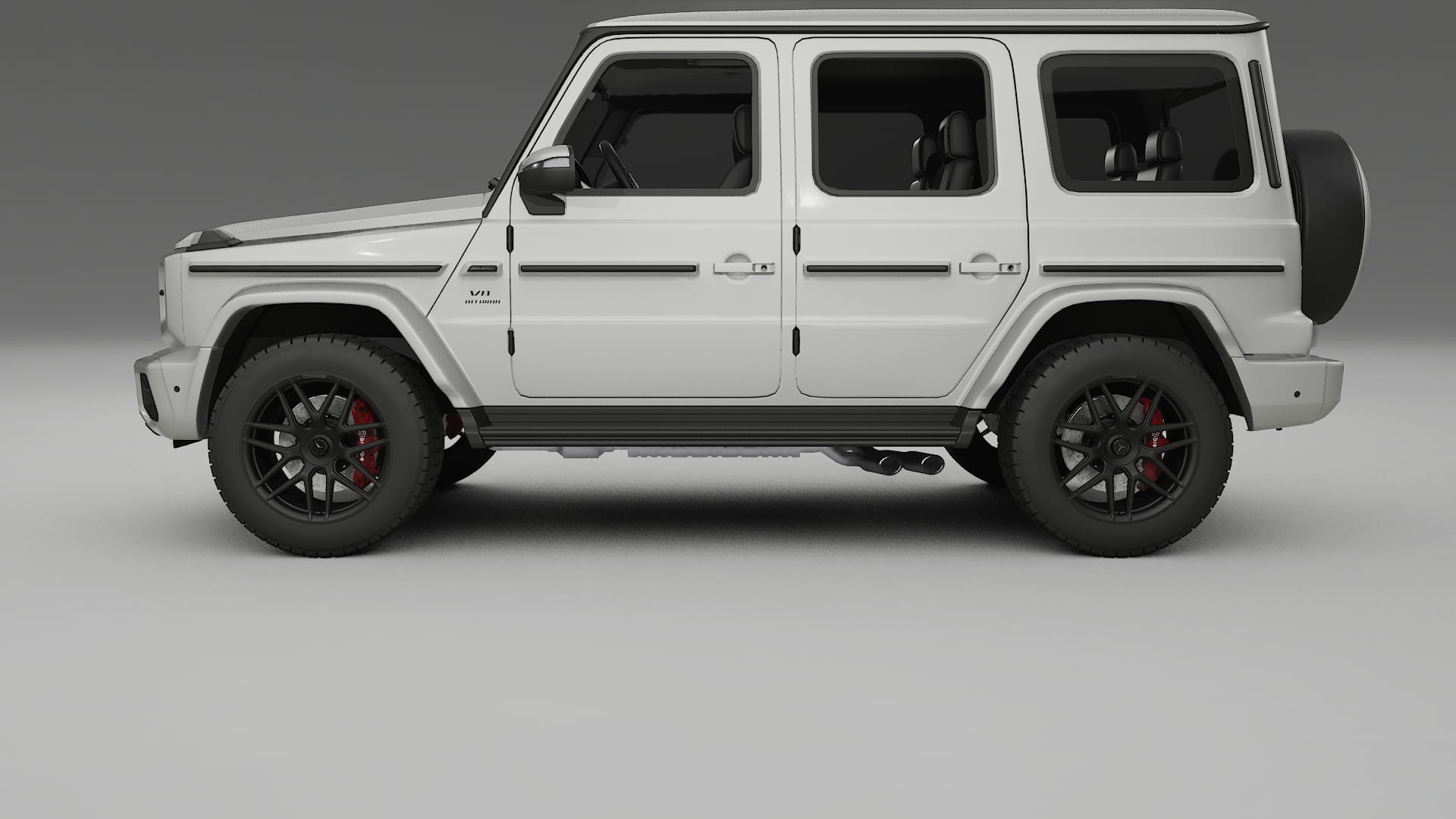 Mercedes G63 AMG W463A PPF Fólie | PEARL TPU PPF - kompletní pre-cut kit