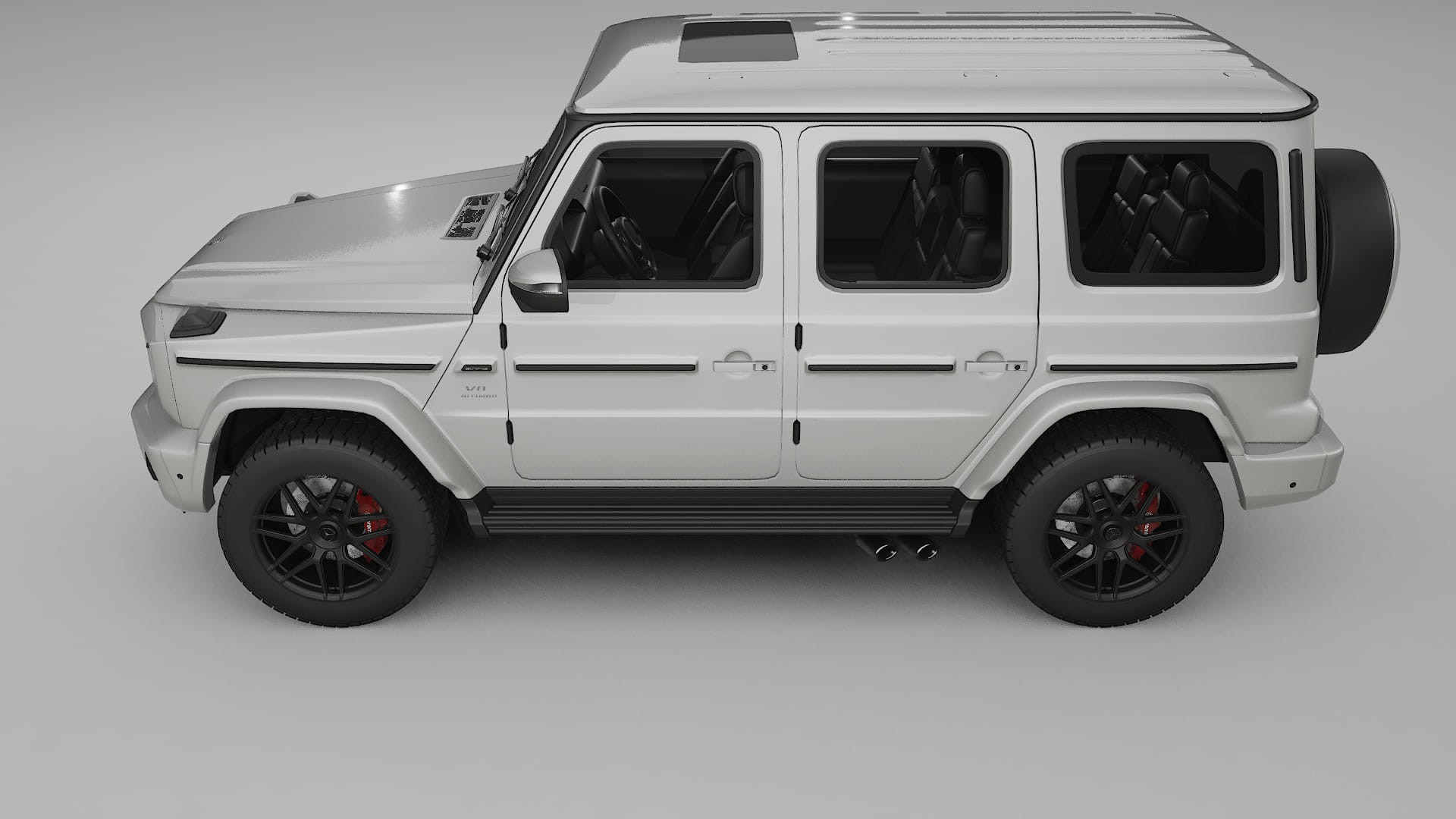 Mercedes G63 AMG W463A PPF Fólie | PEARL TPU PPF - kompletní pre-cut kit