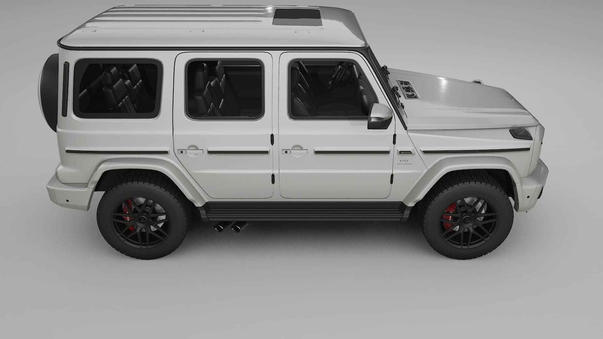 Mercedes G63 AMG W463A PPF Fólie | PEARL TPU PPF - kompletní pre-cut kit