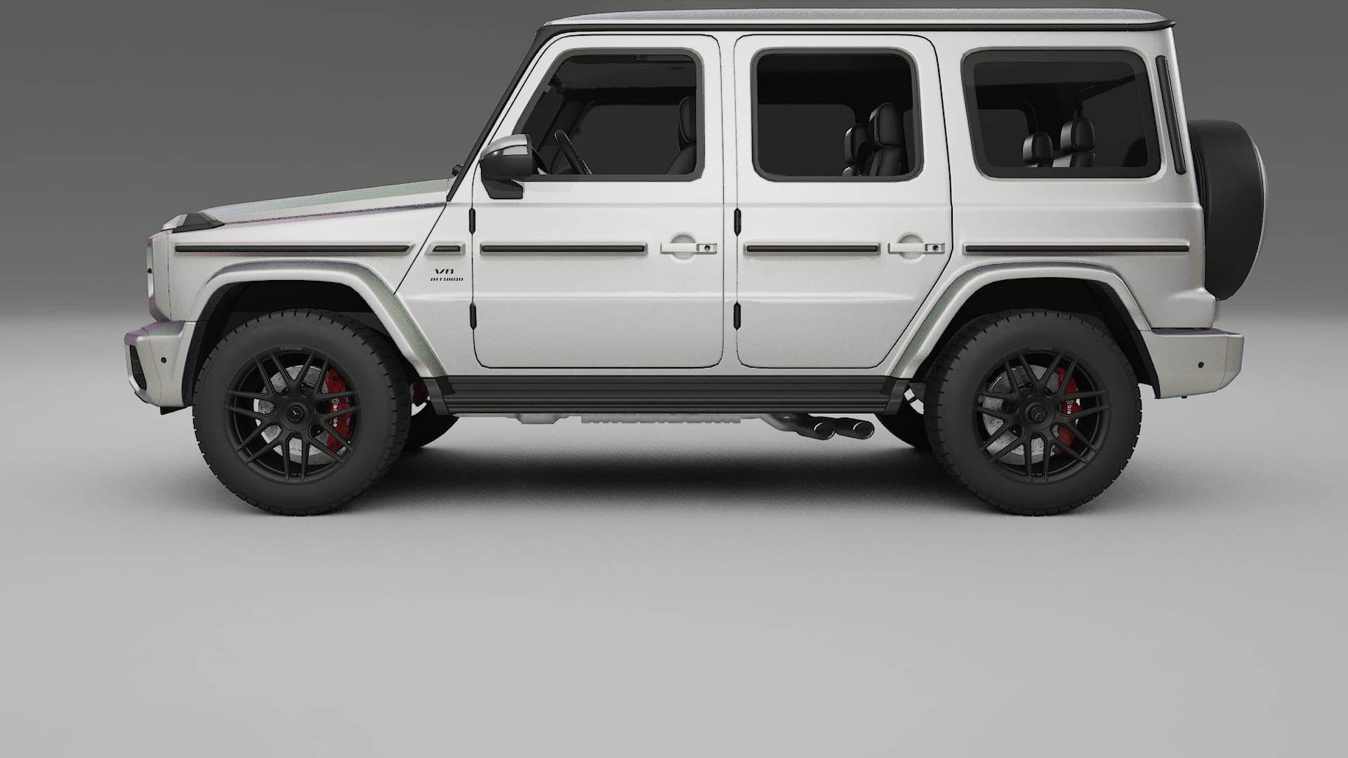 Mercedes G63 AMG W463A PPF Fólie | NEBULA TPU PPF - kompletní pre-cut kit