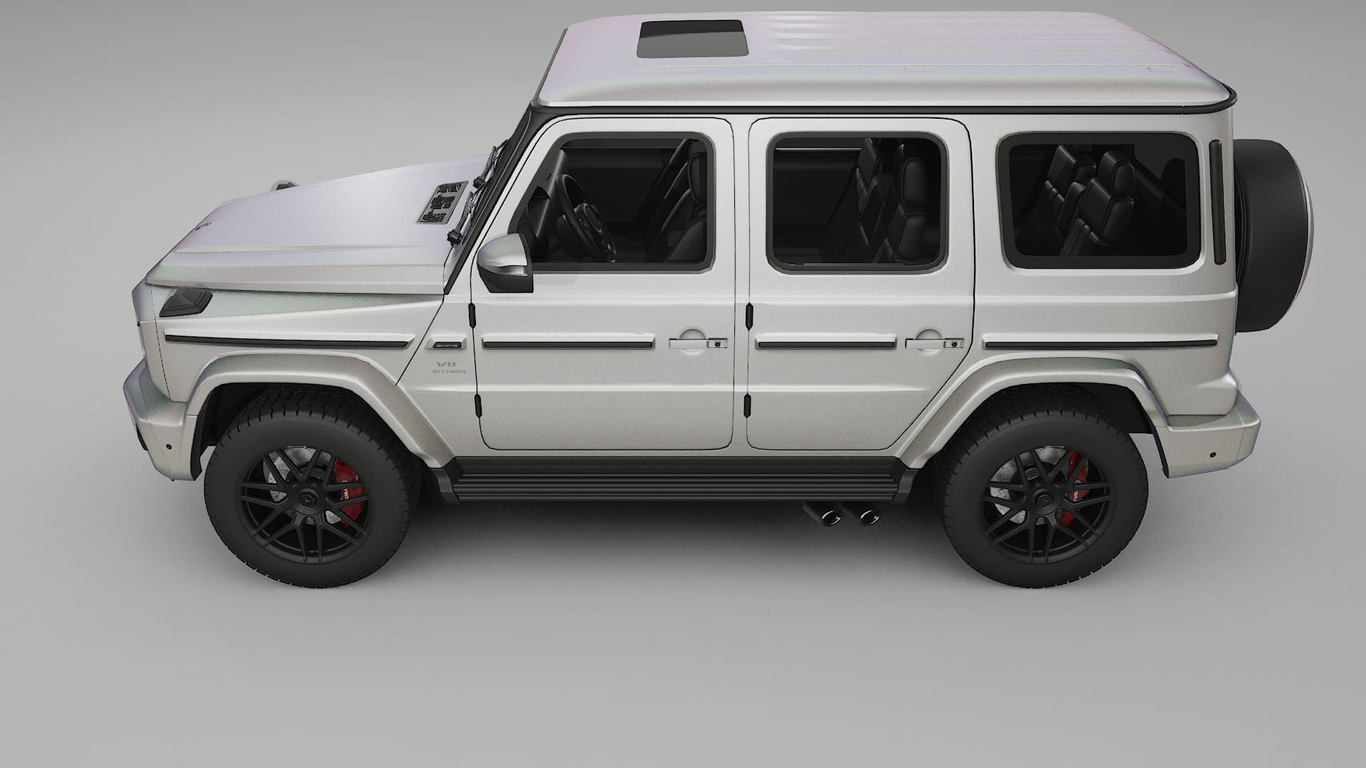 Mercedes G63 AMG W463A PPF Fólie | NEBULA TPU PPF - kompletní pre-cut kit