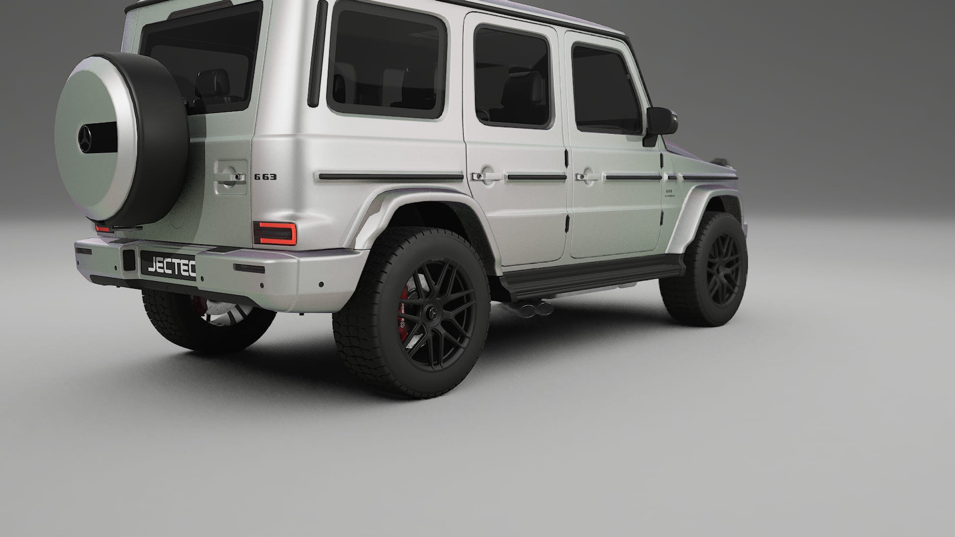 Mercedes G63 AMG W463A PPF Fólie | NEBULA TPU PPF - kompletní pre-cut kit