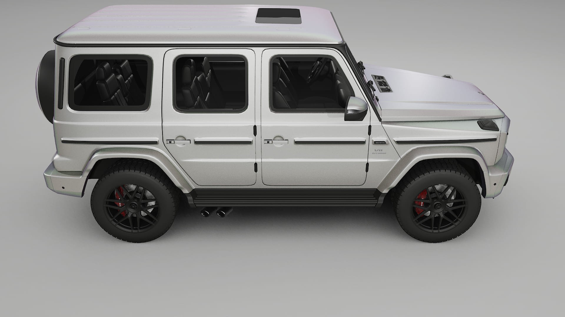 Mercedes G63 AMG W463A PPF Fólie | NEBULA TPU PPF - kompletní pre-cut kit