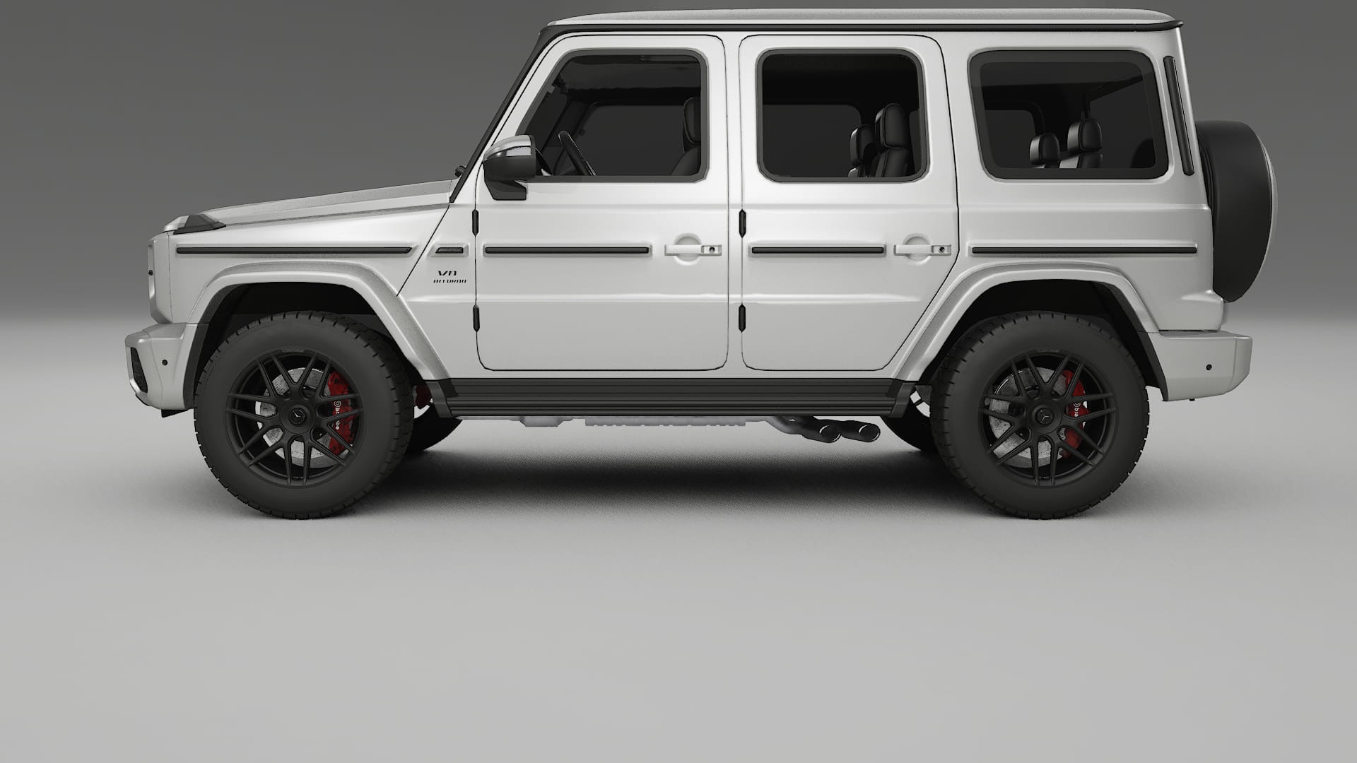 Mercedes G63 AMG W463A PPF Fólie | OPAL TPU PPF - kompletní pre-cut kit