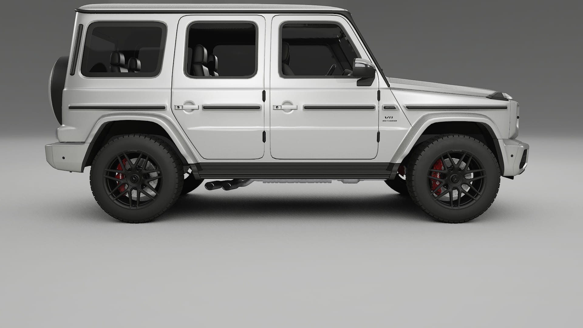 Mercedes G63 AMG W463A PPF Fólie | OPAL TPU PPF - kompletní pre-cut kit