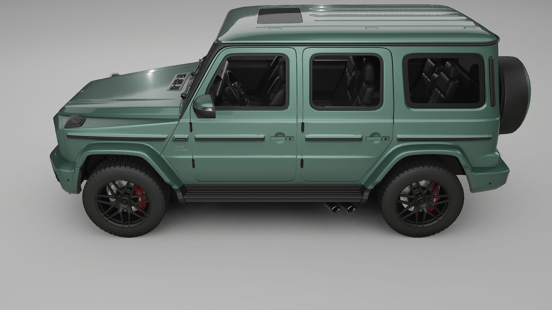 Mercedes G63 AMG W463A PPF Fólie | EVERGREEN TPU PPF - kompletní pre-cut kit