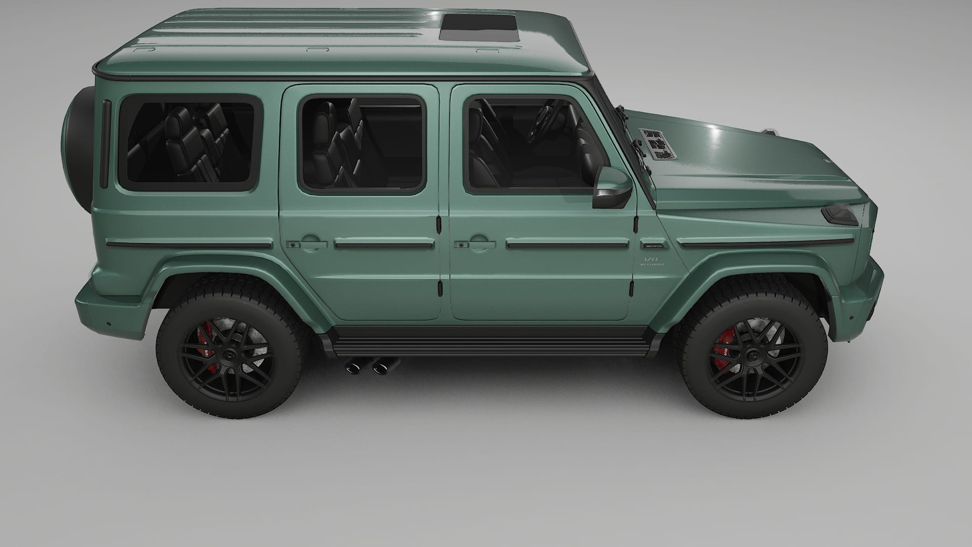 Mercedes G63 AMG W463A PPF Fólie | EVERGREEN TPU PPF - kompletní pre-cut kit