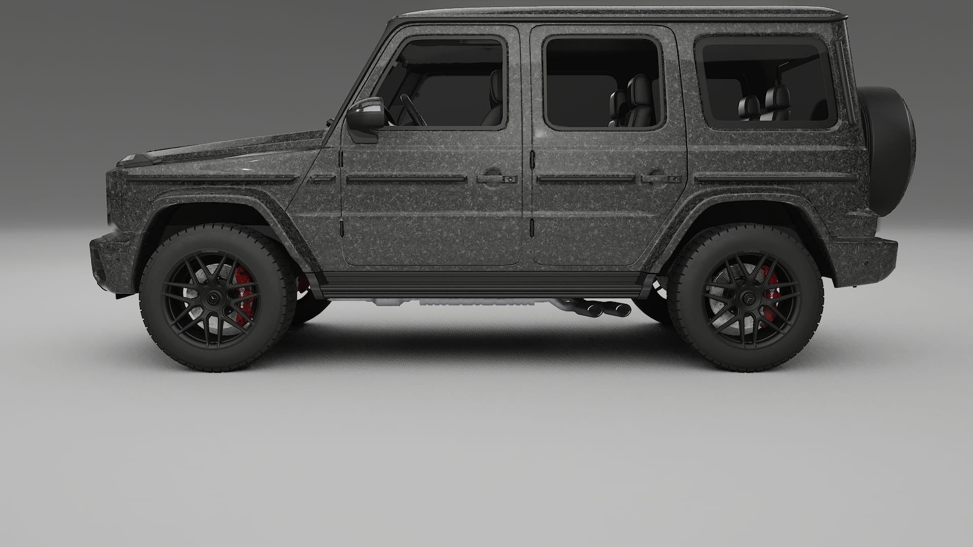 Mercedes G63 AMG W463A PPF Fólie | FORGED S TPU PPF - kompletní pre-cut kit
