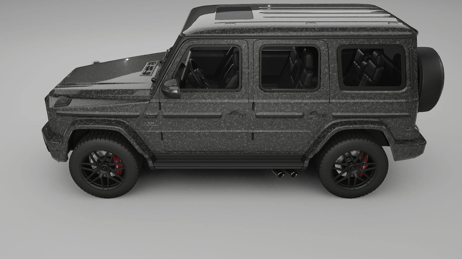 Mercedes G63 AMG W463A PPF Fólie | FORGED S TPU PPF - kompletní pre-cut kit