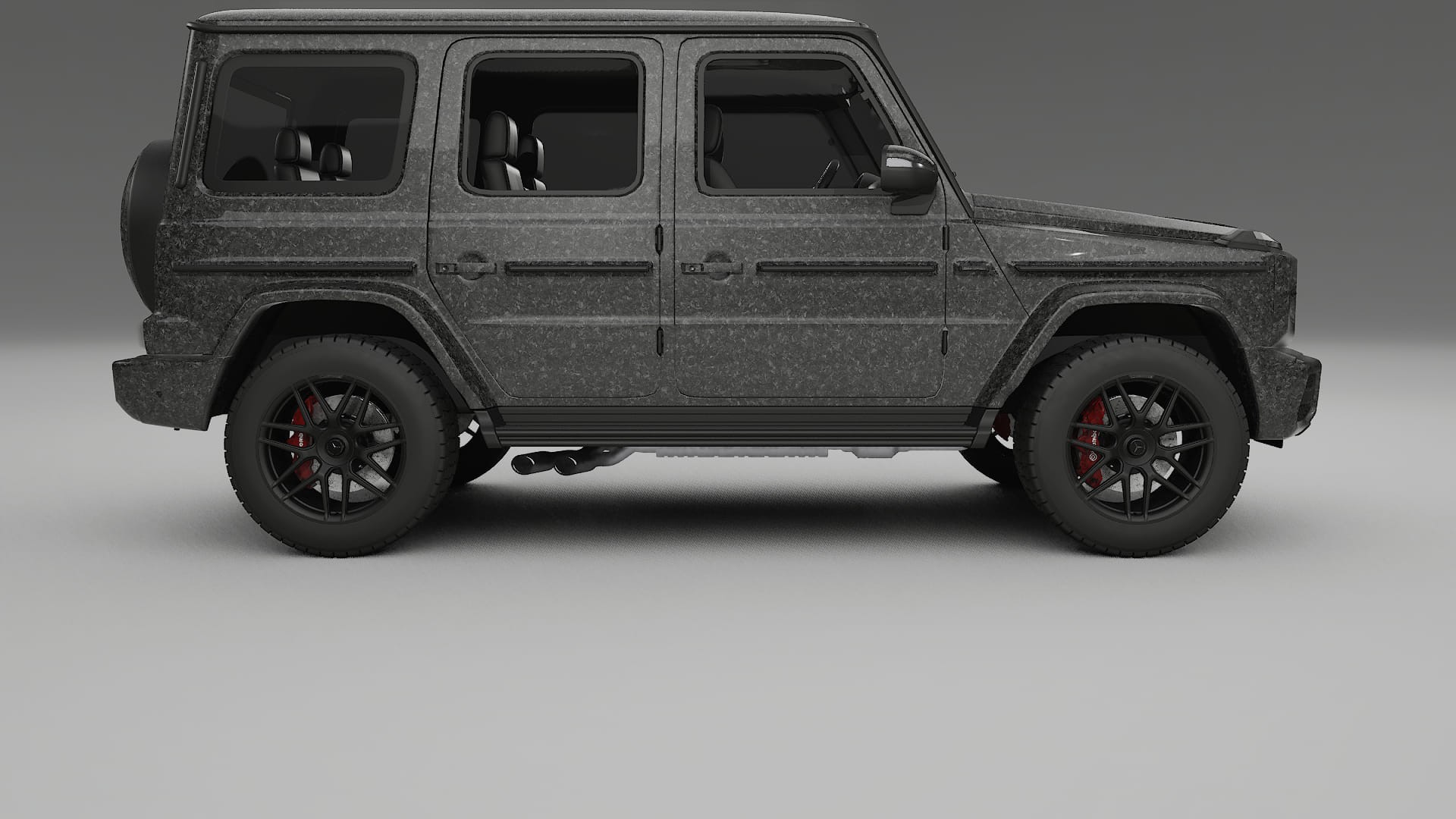 Mercedes G63 AMG W463A PPF Fólie | FORGED S TPU PPF - kompletní pre-cut kit