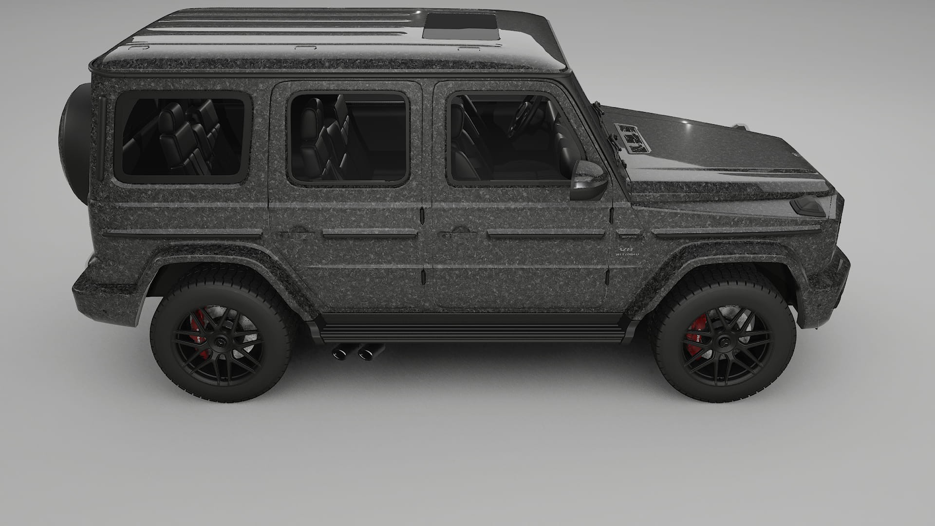 Mercedes G63 AMG W463A PPF Fólie | FORGED S TPU PPF - kompletní pre-cut kit