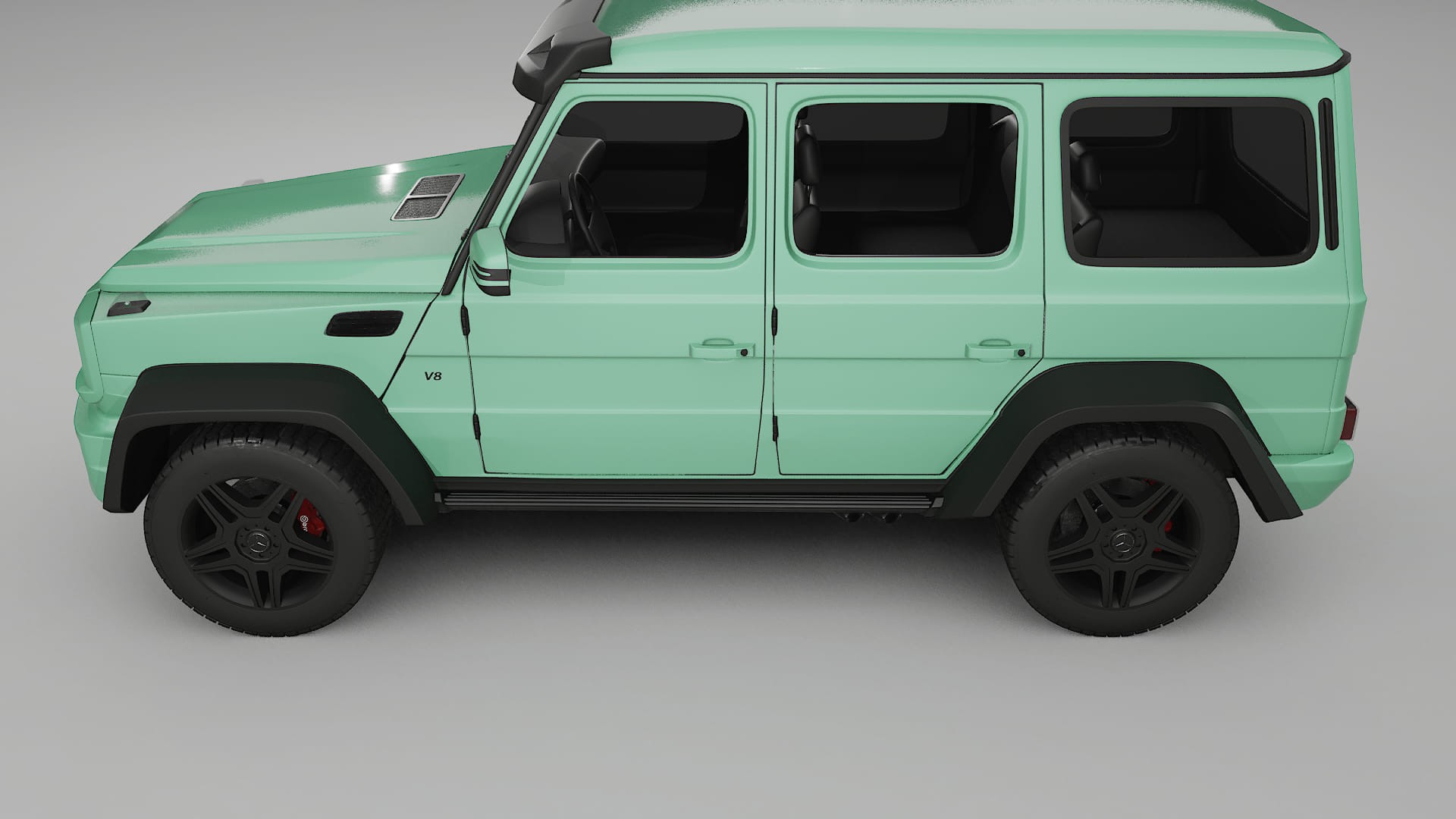 Mercedes G-class 4x4 W463 PPF Fólie | DUSTY TPU PPF - kompletní pre-cut kit