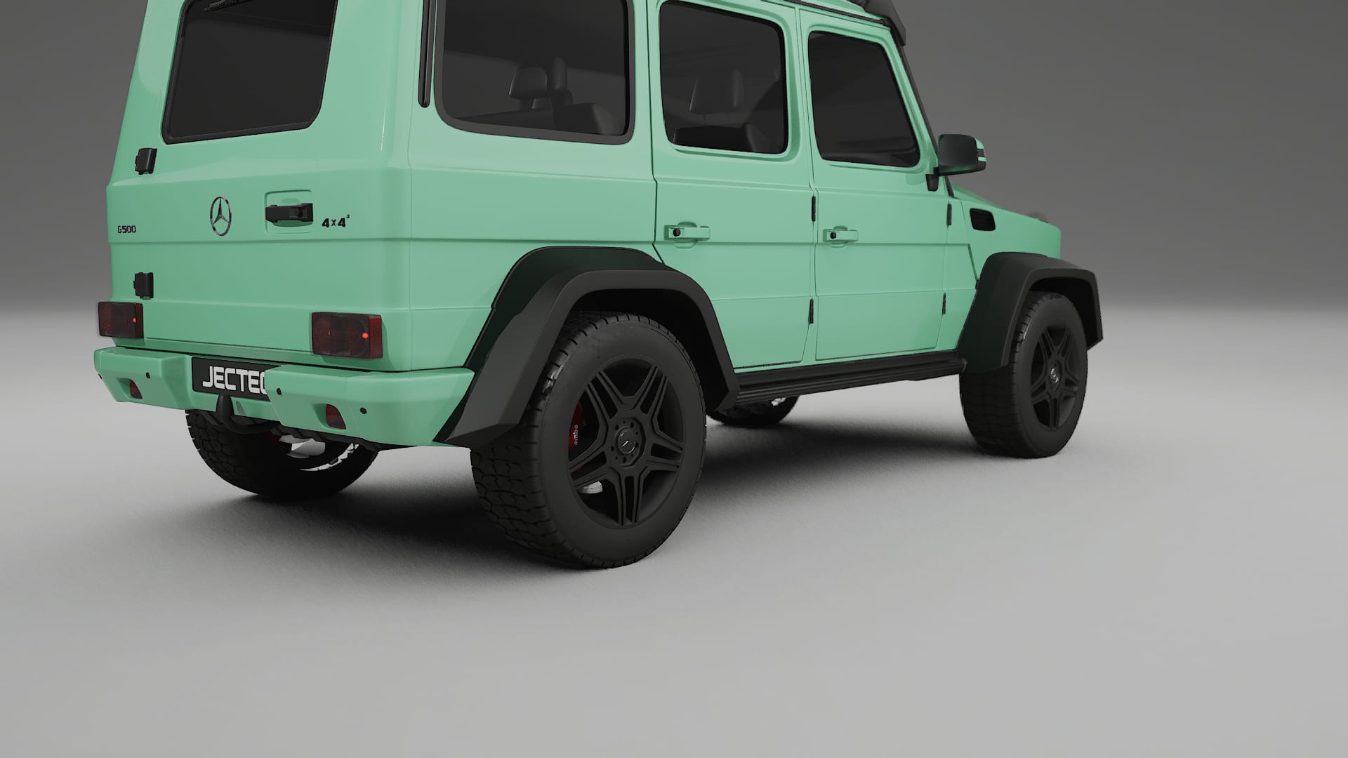 Mercedes G-class 4x4 W463 PPF Fólie | DUSTY TPU PPF - kompletní pre-cut kit
