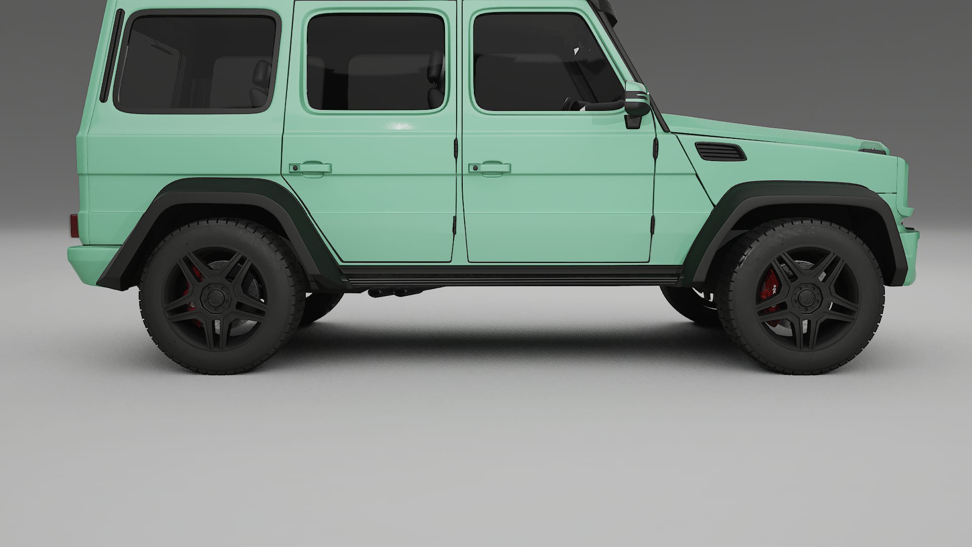 Mercedes G-class 4x4 W463 PPF Fólie | DUSTY TPU PPF - kompletní pre-cut kit