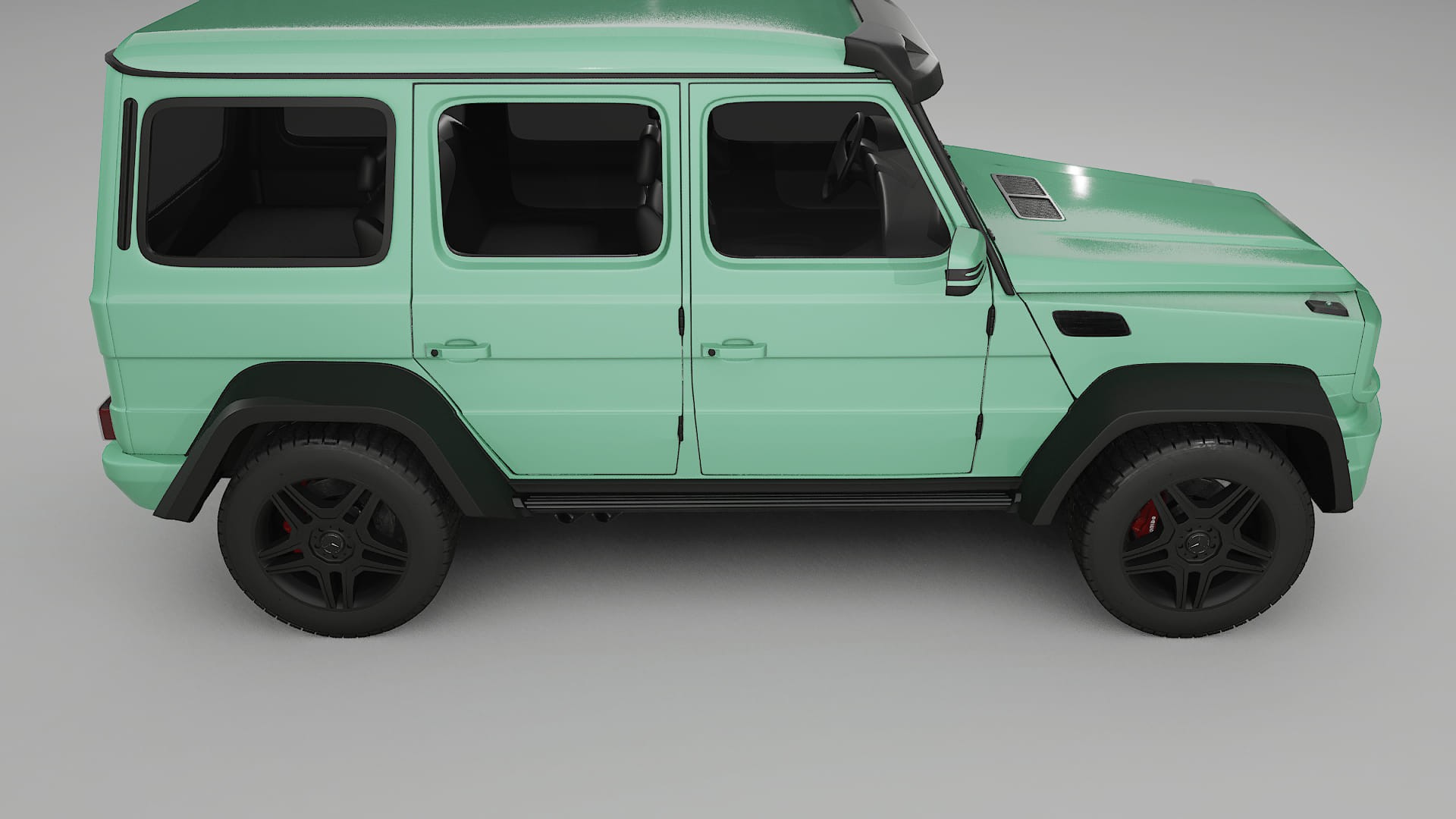 Mercedes G-class 4x4 W463 PPF Fólie | DUSTY TPU PPF - kompletní pre-cut kit