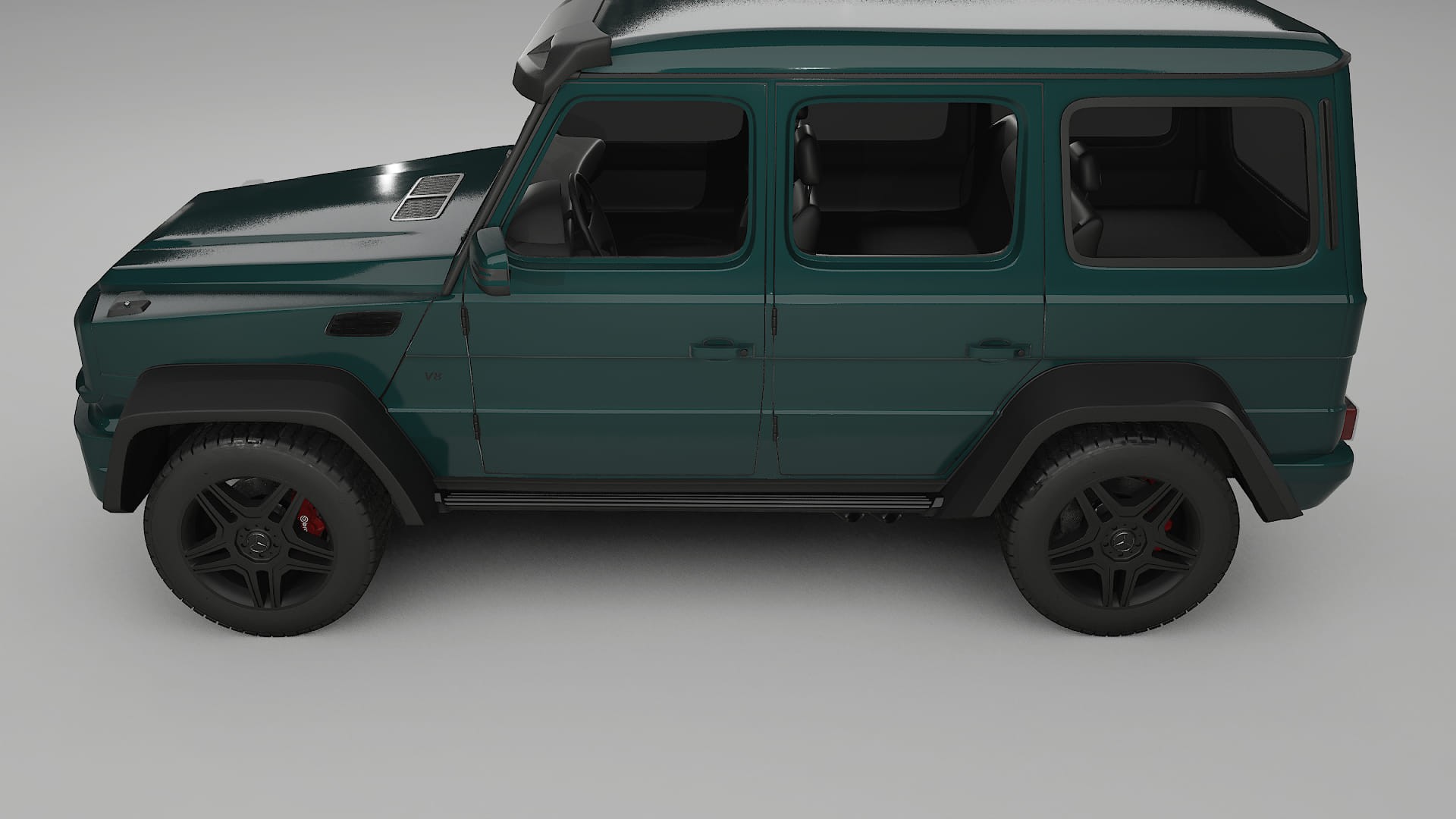Mercedes G-class 4x4 W463 PPF Fólie | INFERNO TPU PPF - kompletní pre-cut kit
