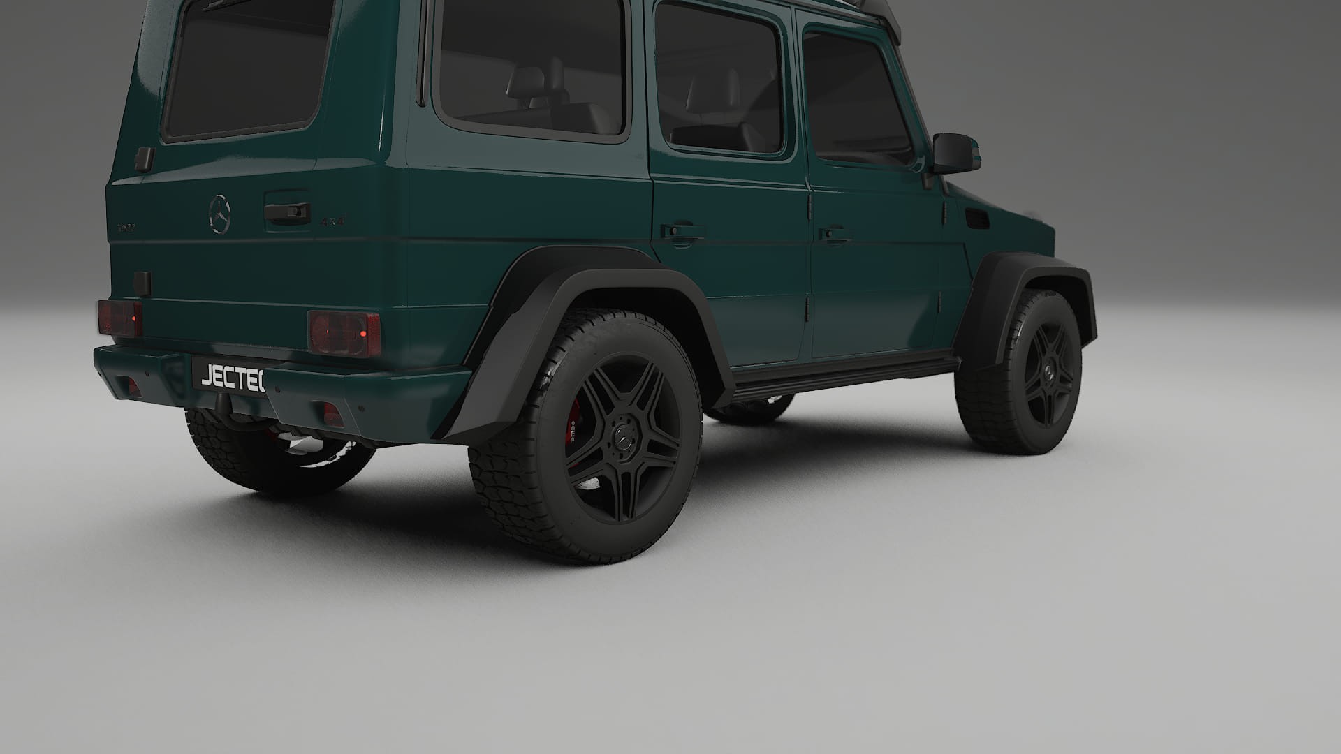 Mercedes G-class 4x4 W463 PPF Fólie | INFERNO TPU PPF - kompletní pre-cut kit