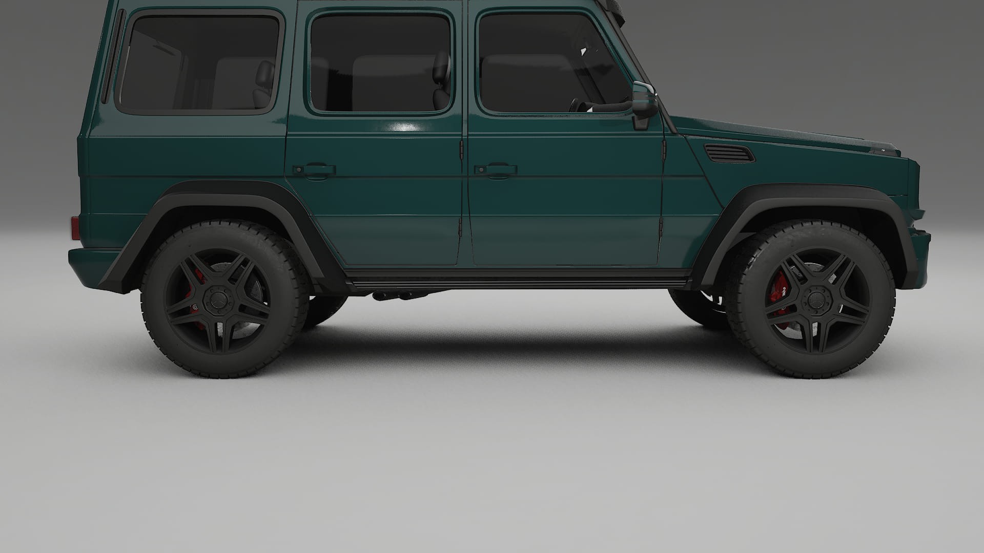 Mercedes G-class 4x4 W463 PPF Fólie | INFERNO TPU PPF - kompletní pre-cut kit